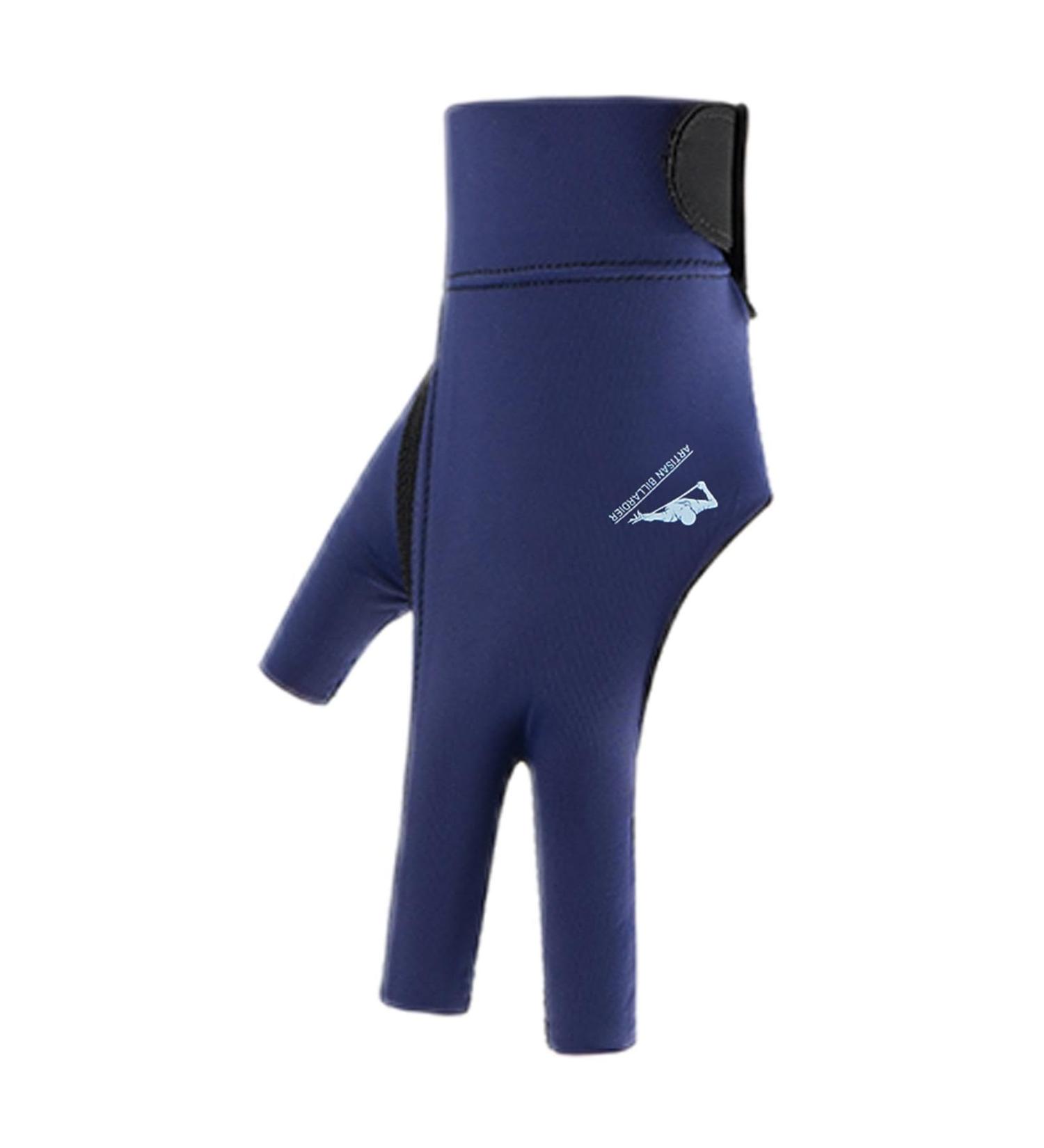 Premium Billiards Pool Gloves - Breathable 3-Finger Elastic Sports Gloves for Left & Right-Handed Players - Perfect for Cue Sports - Buy Online on GoSupps.com