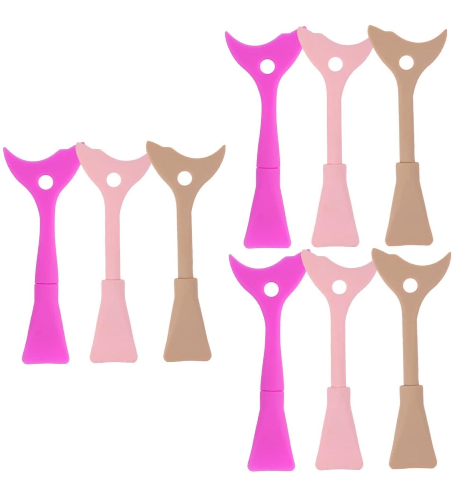 minkissy 9pi ces Applicateurs Pour Mascara Outils Multifonctionnels De Maquillage Aide Dessin De Liner Et Ombres Paupi res Pour D butants Et Professionnels 15x3.2cmx3pcs Couleurs Assortiesx3pcs - Buy Online on GoSupps.com