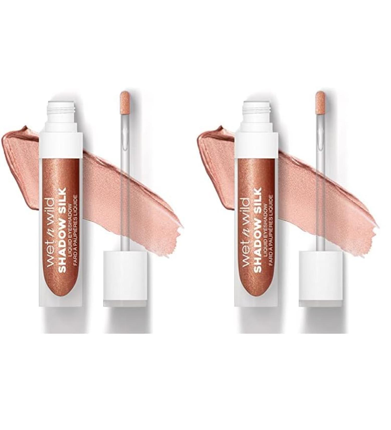 Buy Wet n Wild Shadow Silk Liquid Eyeshadow Heart Of Rose Gold - Pack of 2 | International Shipping Available - Buy Online on GoSupps.com