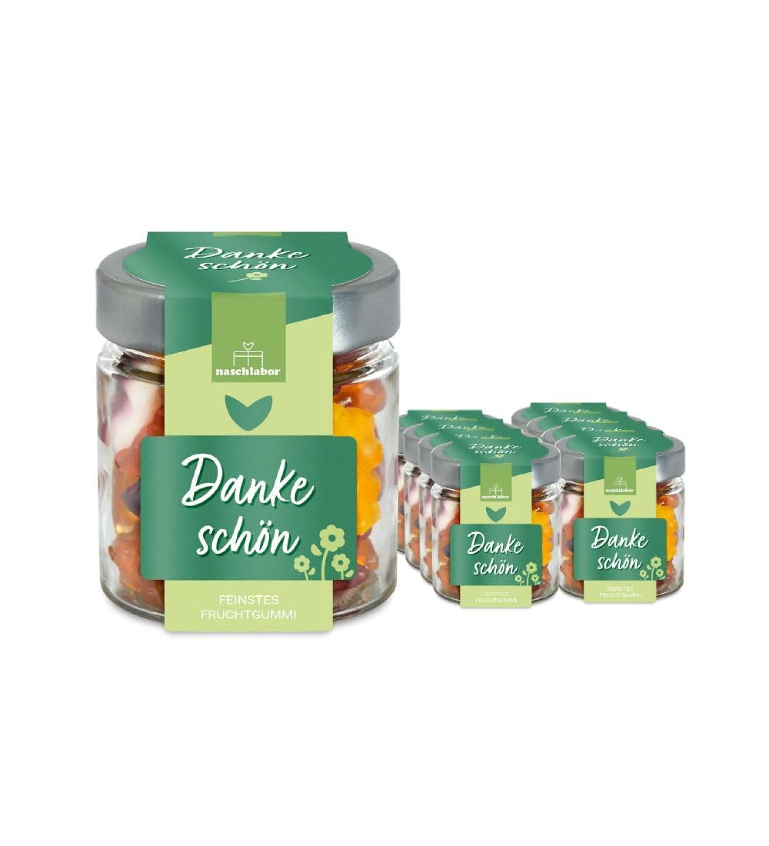  naschlabor Dankesch n Fruit Candies | The little "thank you" for women men family friends neighbors or colleagues | Say thank you with glass candies - Buy Online on GoSupps.com