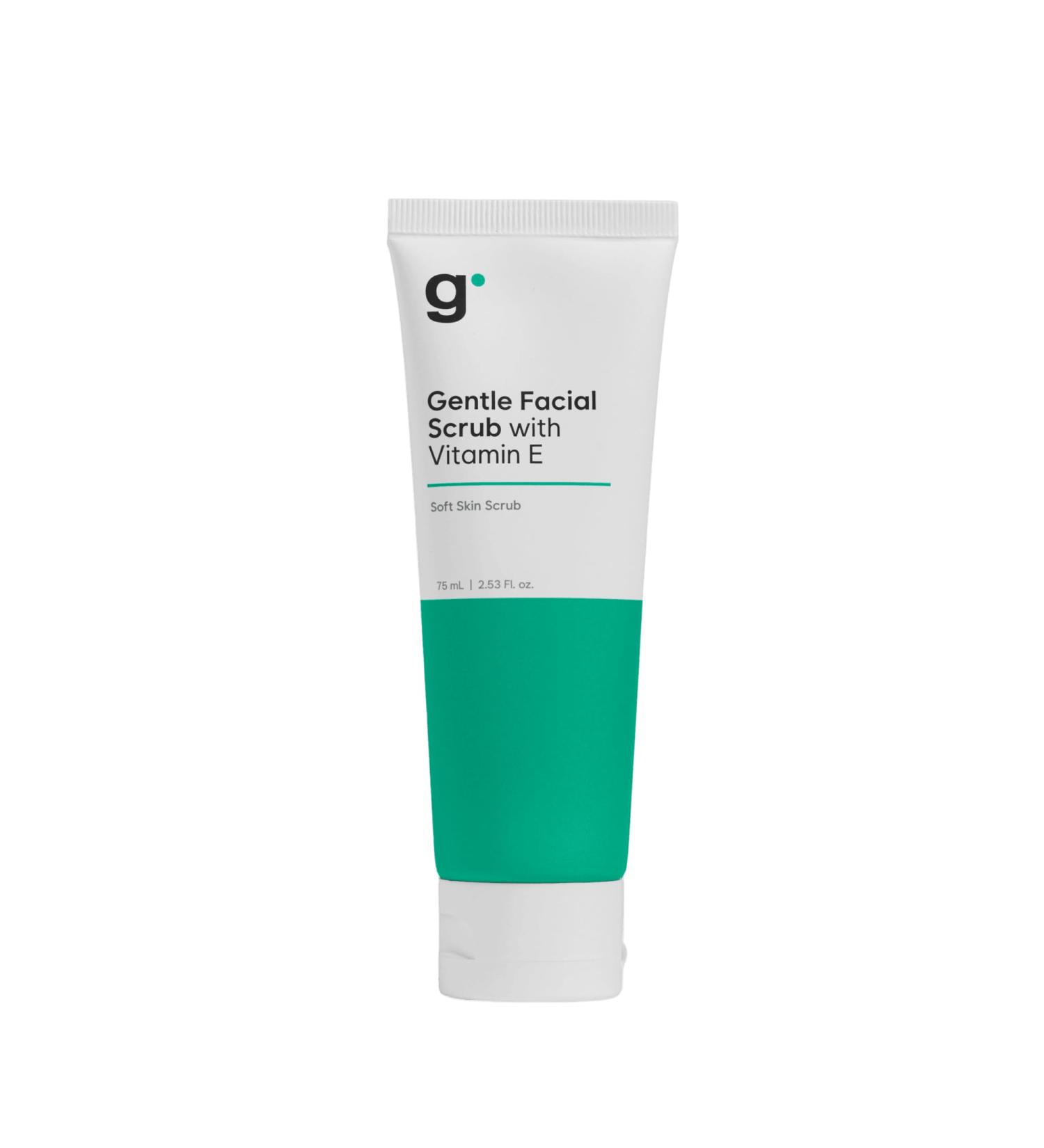 Gladskin Scrub 200 ml gentle fragrancefree facial scrub for all skin types no drying ingredients hypoallergenic