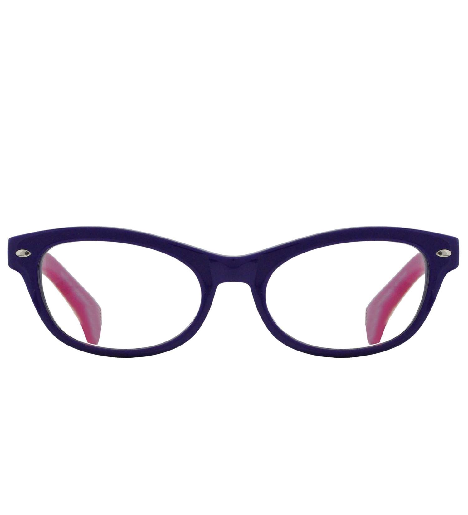 Corinne McCormack Mod ANNA VIOLET FUCHSIA 50/16/140 Reading Glasses Unisex +1.50