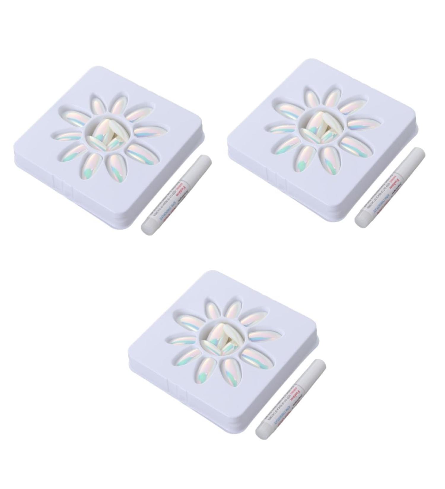 FOMIYES 84 Pcs Calcomanias para U as Nail Art Stickers Nail Stickers Handmade Stickers Nail Polish Stickers Nail Decals Nail Art Decals Women Nail Art Sticker Metal Finished Product As Shownx3pcs 28pcsx3pcs - Buy Online on GoSupps.com