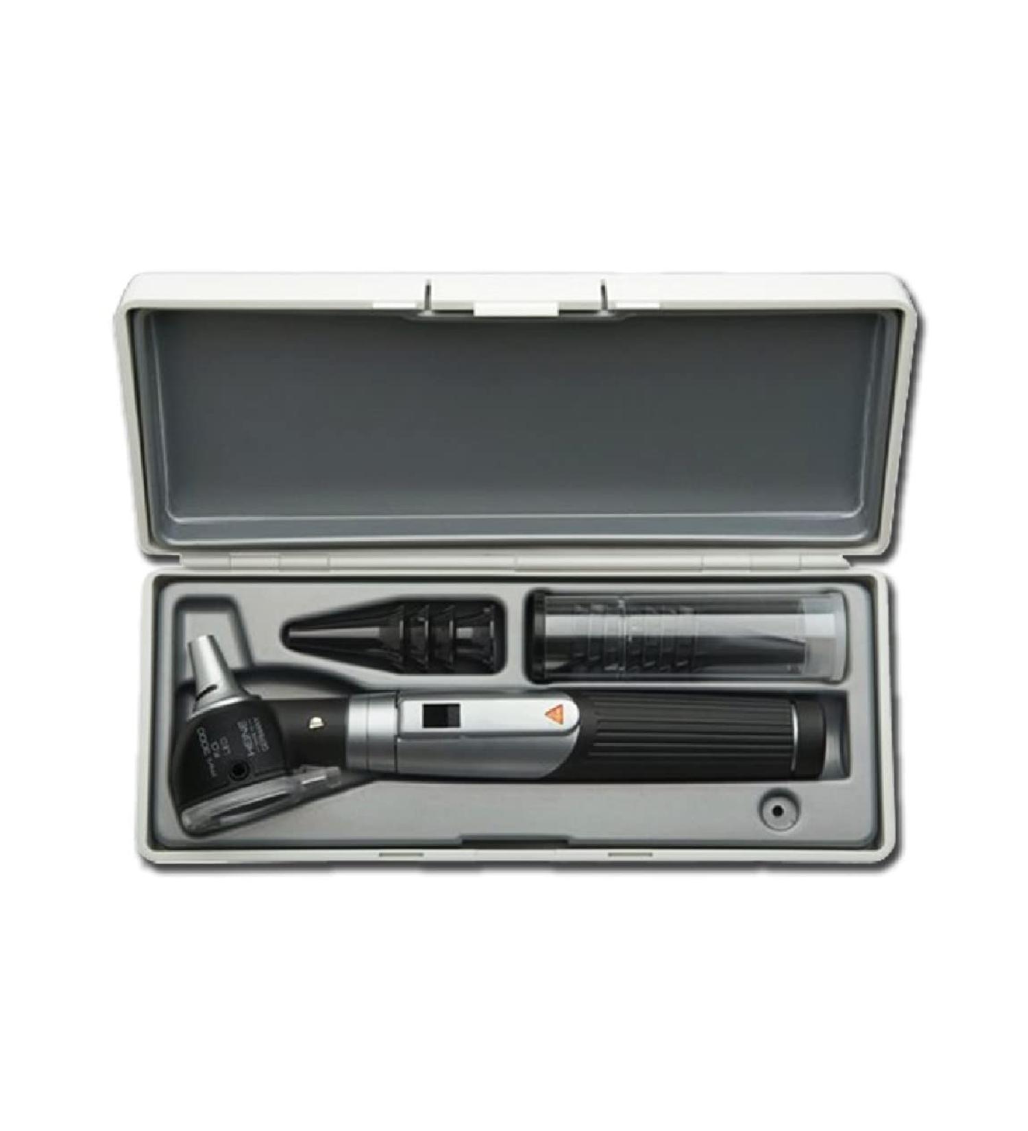 Buy Heine Mini 3000 Otoscope FO LED - Black with Protective Cover | International Shipping Available - Buy Online on GoSupps.com
