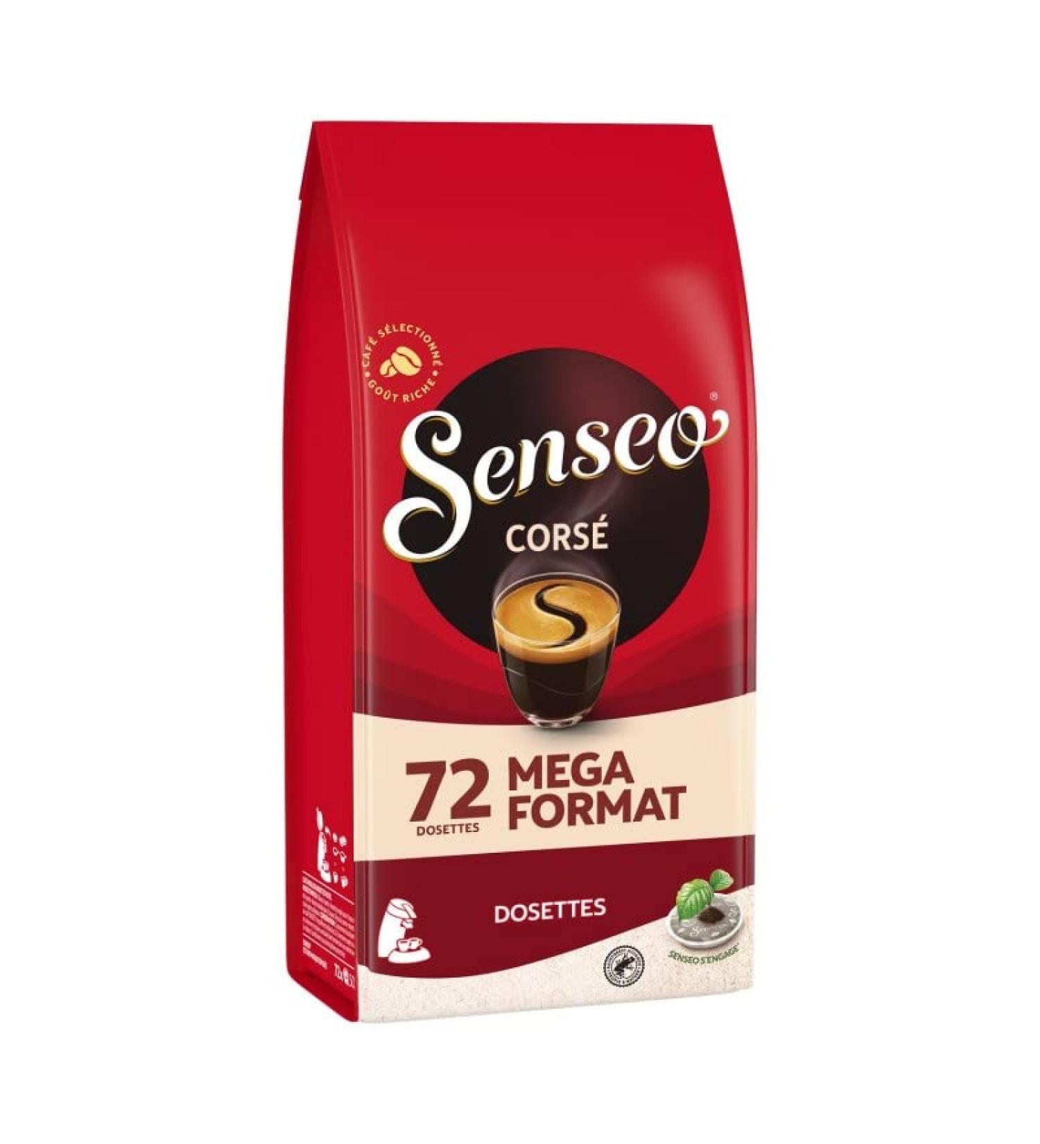 Strong Coffee Pods x72 - 500g Senseo Pack of 2 - Buy Online on GoSupps.com