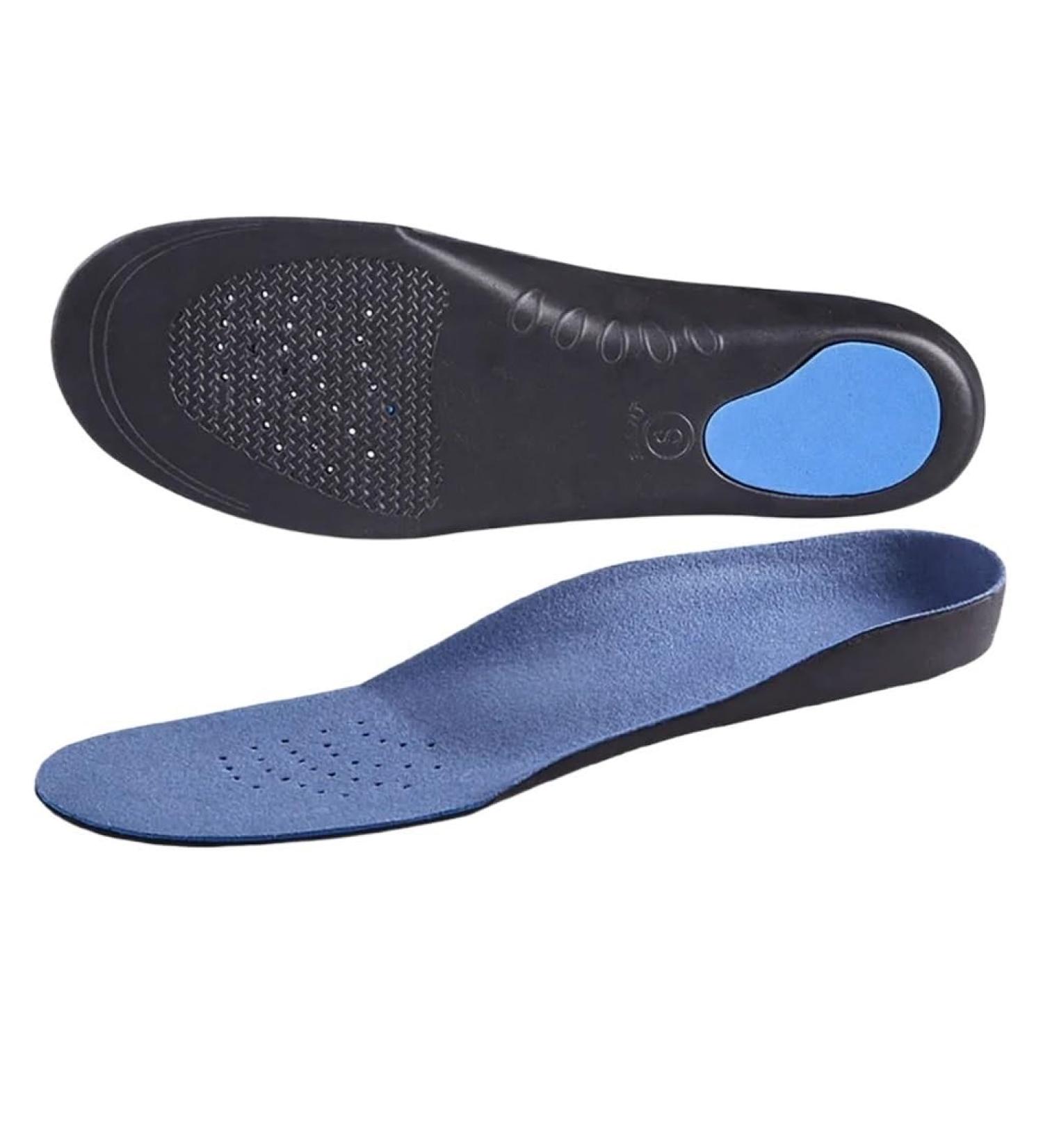 Orthopedic Insoles for Flat Feet | Upgraded Sole Support Inserts - Medium D Size - Buy Online on GoSupps.com