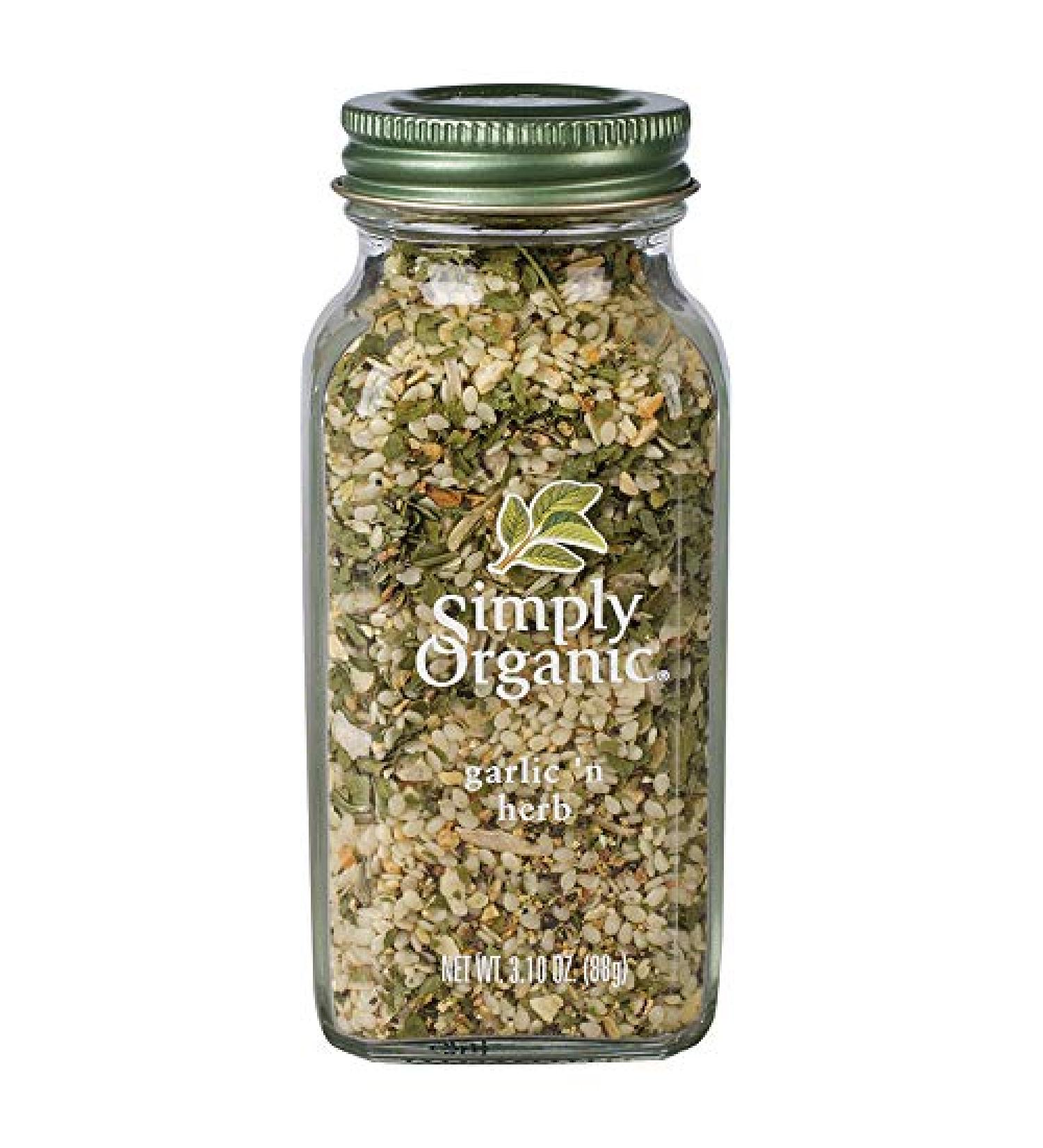 Simply Organic Garlic 'N Herb 3.10 oz (88 g)