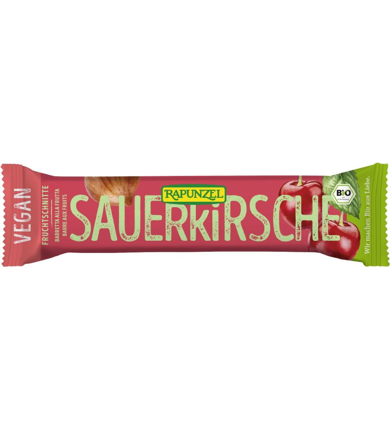 Rapunzel Rapunzel Organic fruit slices Sour cherry (6 x 40 g)