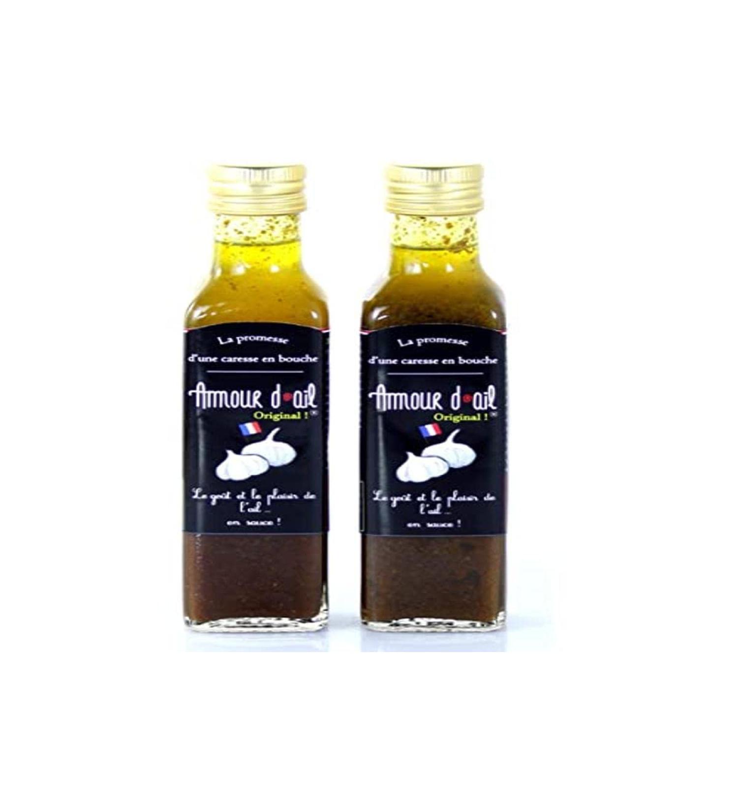 Jemangefrancais Garlic Dressing Sauce Love Garlic – Pack of 2 x 25 cl