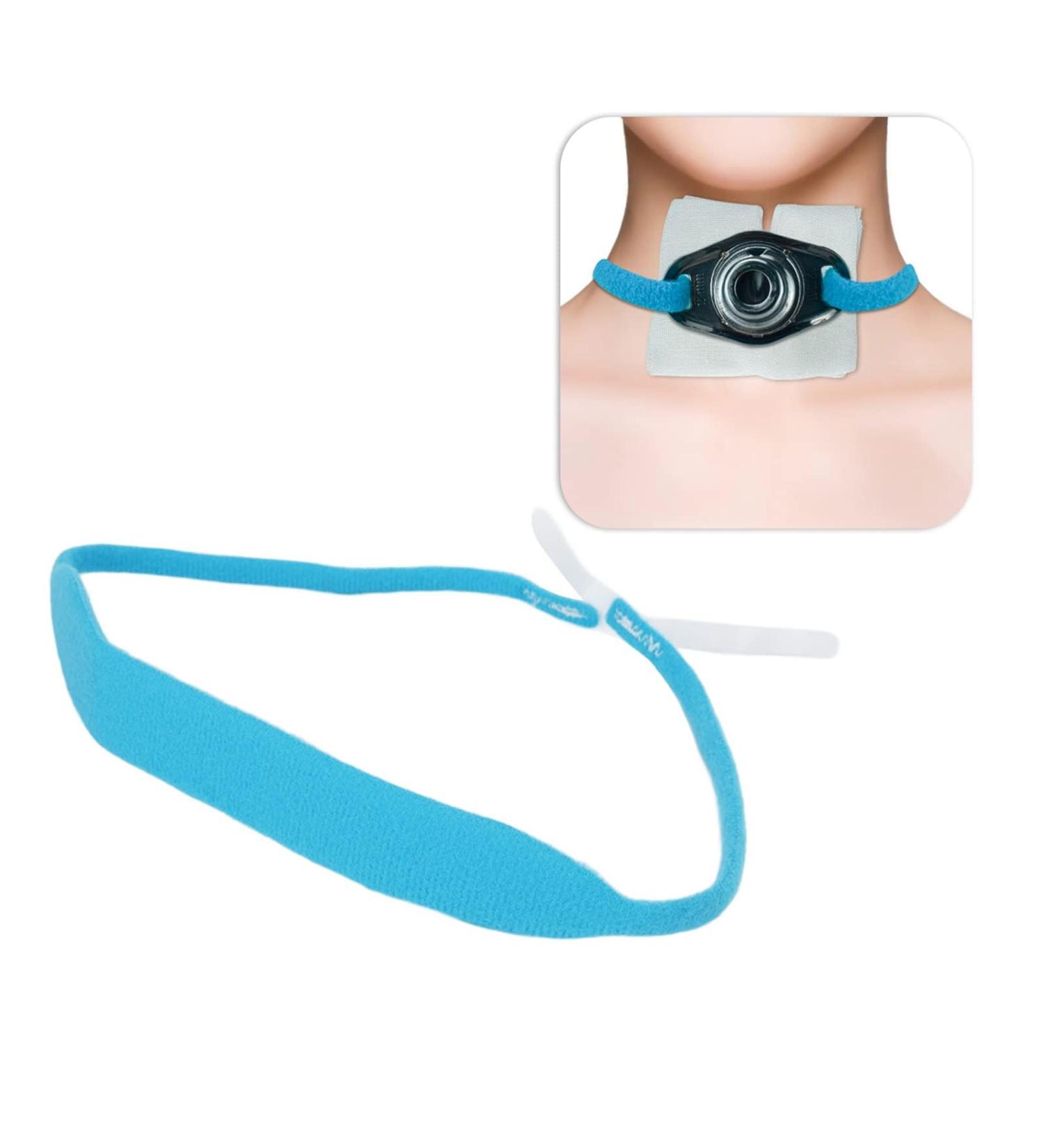 Tracheostomy Tube Holder Tracheostomy Trach Tie Reusable Trach Strap Hook and Loop Tracheostomy Ties(5 pcs) - Buy Online on GoSupps.com