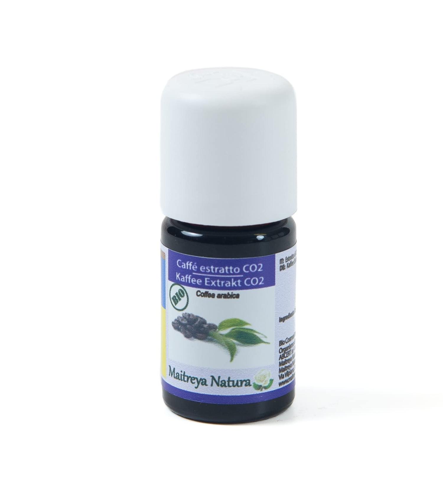 Maitreya Natura Essential Oil Coffee Extract CO2 - 100% Natural 5ml for Aromatherapy Diffuser Massage | Cruelty-Free & Vegan - Buy Online on GoSupps.com