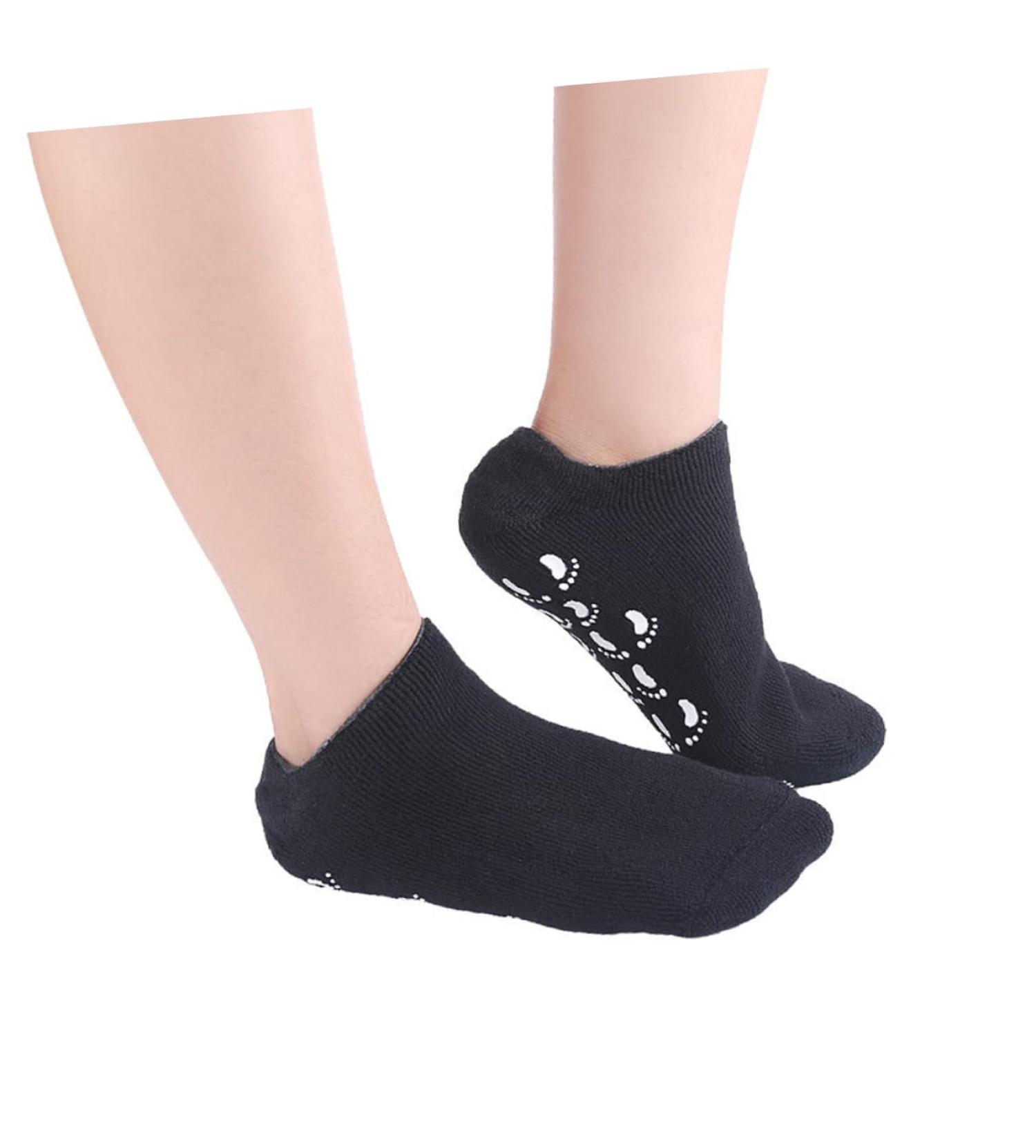 minkissy 2 Pairs Spa Sock Foot Peel Feet Socks for Woman Foot Care Socks Spa Socks Calluses Socks Gel Socks for Women Overnight Moisturizing Gel Socks for Women Moisturize Miss Torn Socks - Buy Online on GoSupps.com