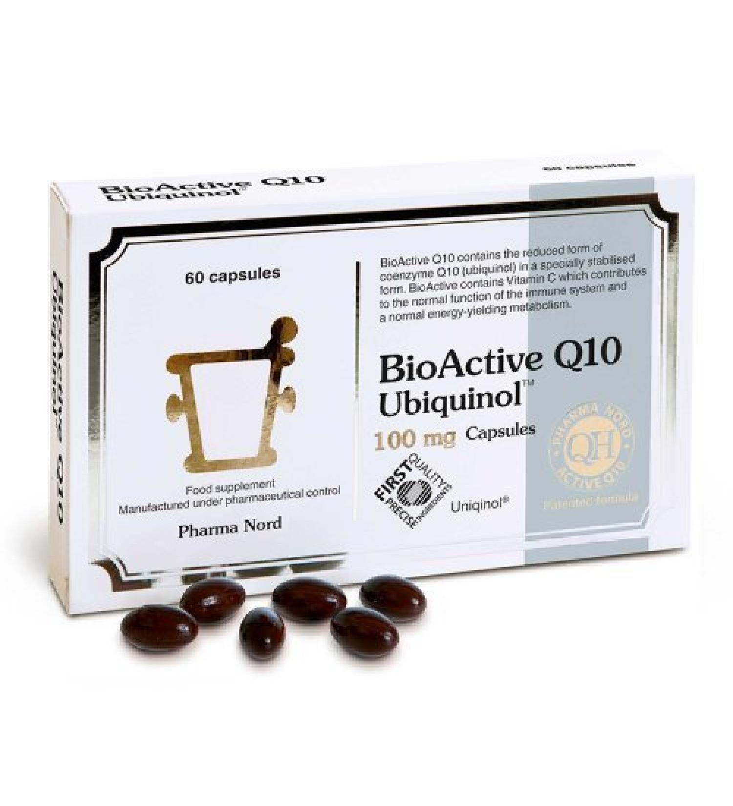 Pharma Nord Bio-Active Q10 Ubiquinol 100mg 60 Capsules - CLF-PN-0178 by Pharma Nord
