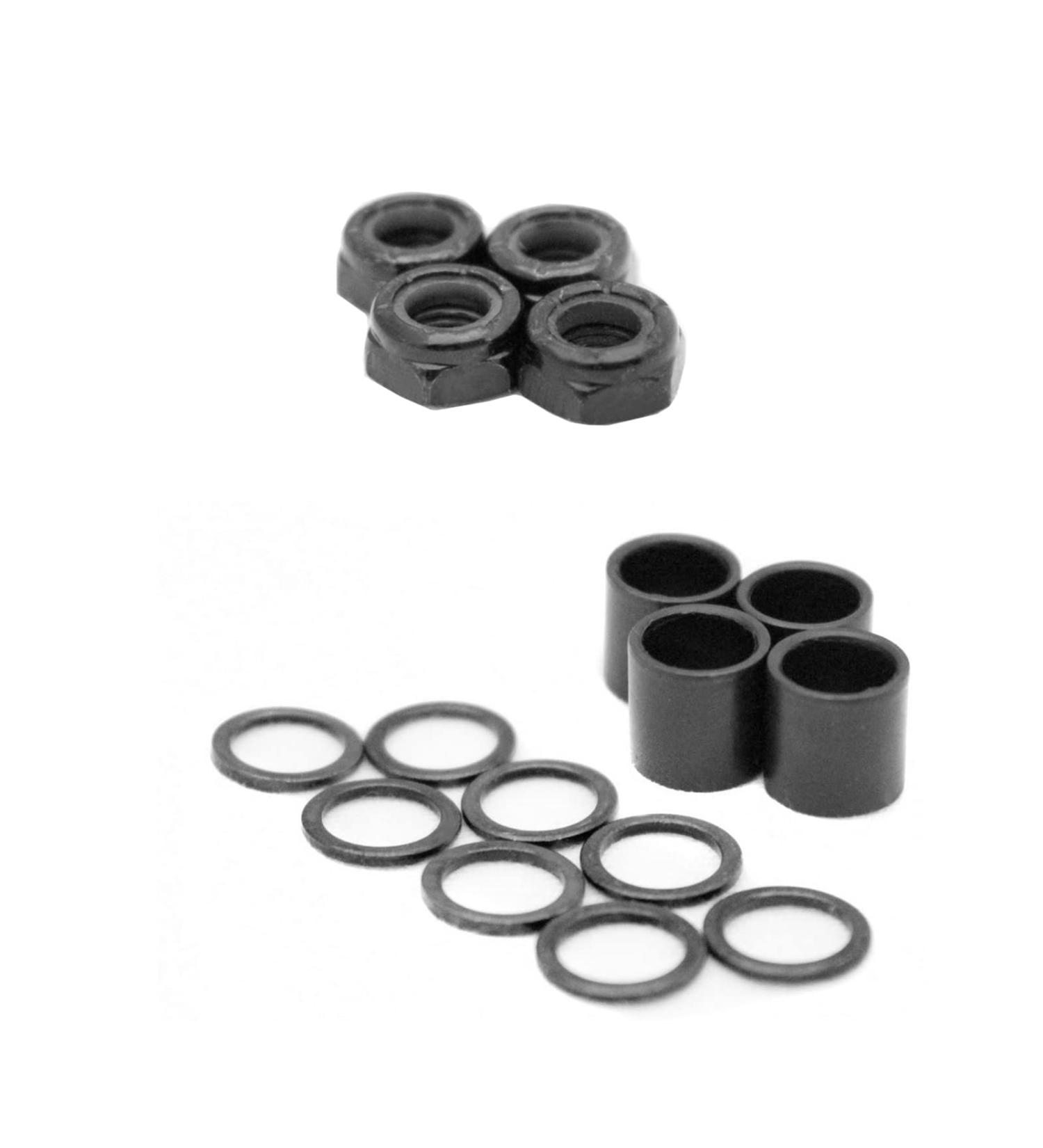 Dime Bag Hardware Skateboard Truck Speed Kit Axle Washers/Nuts/Spacers for Bearing Performance - Buy Online on GoSupps.com