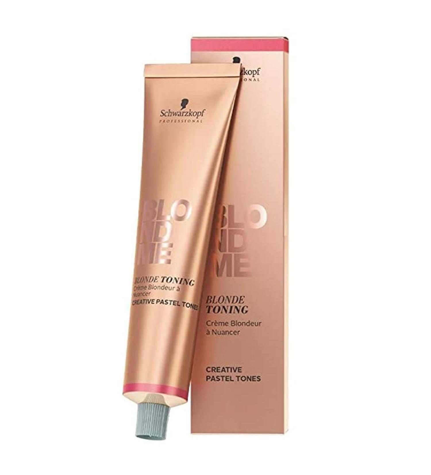 Schwarzkopf BlondMe Blonde Toning Creative Teintes profondes Ch tain 60 ml