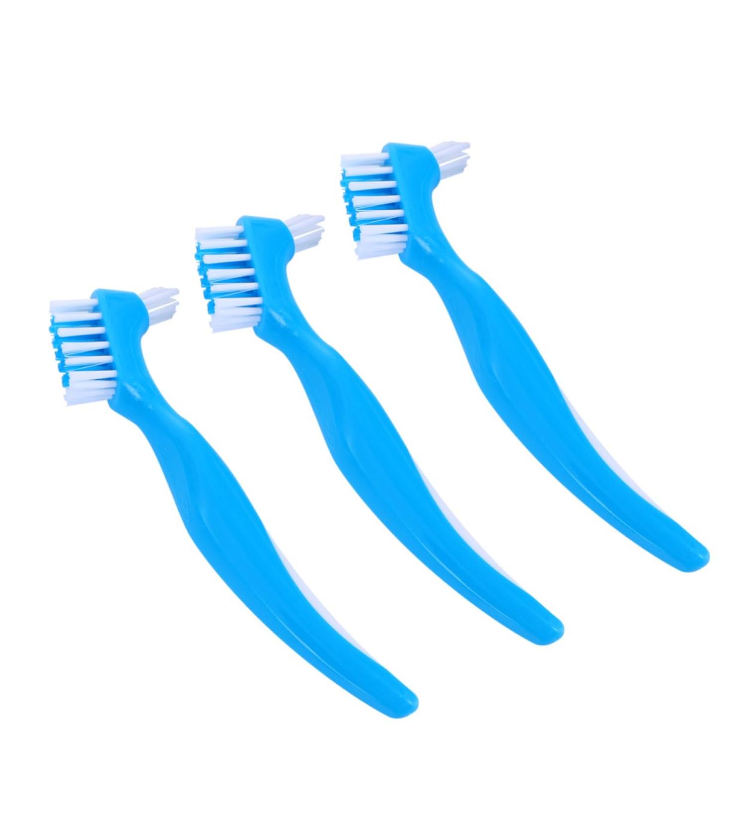Lalafina 6ST Double Prosthesis Nursing & Cleaning Brush for Dentures | Best Brush for False Teeth Care and Maintenance - Buy Online on GoSupps.com