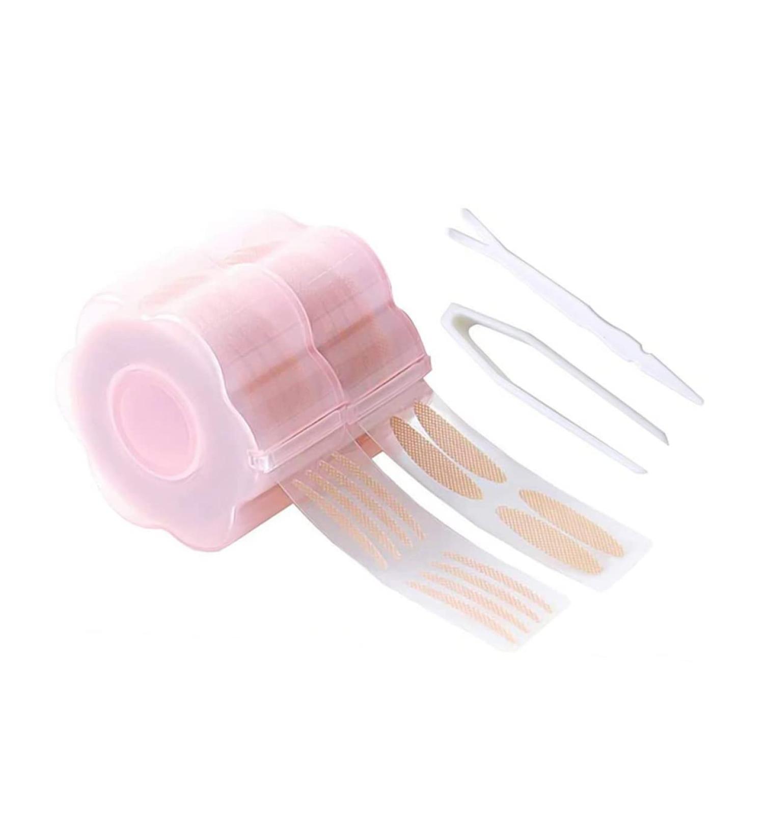 Didiseaon 1 Set Double Eyelid Sticker Duct Tape Clear Lace Eyelid Stickers Double Sided Eyelid Tape Double Eyelid Makeup Kit Beauty Stickers Pink Quincunx Double Eyelid Fiber - Buy Online on GoSupps.com