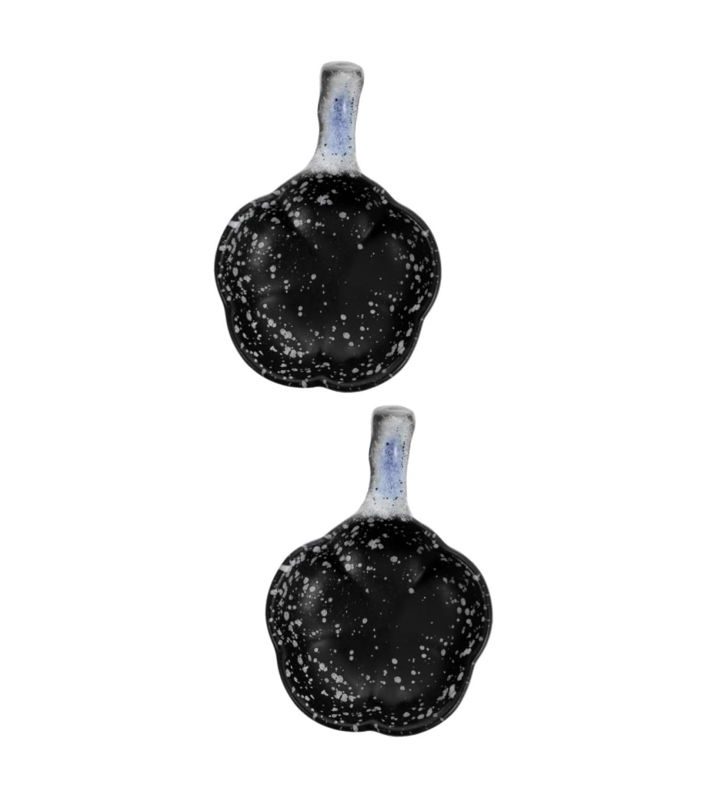 Milisten 2 Pcs Sauce Dish Sweet Plate Kitchen Supply Seasoning Dish Prep Bowl Ceramic Sauce Bowl Appetizer Dish Sushi Dipping Bowl Snack Plate Household Seasoning Plate Ceramics - Buy Online on GoSupps.com