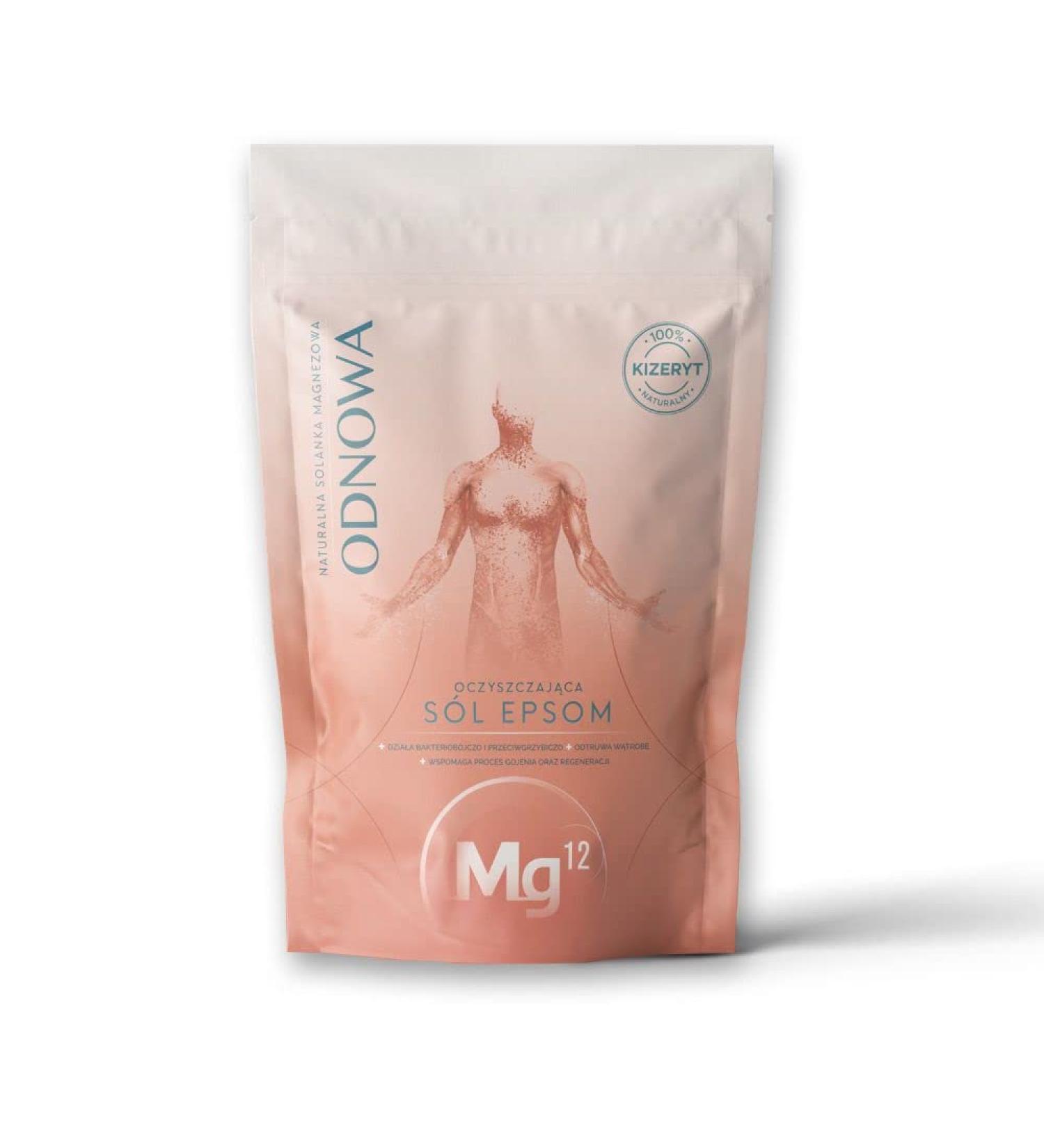Buy MG12 Odnowa Epsom Salt 1kg - Premium Quality for Relaxation & Wellness | International Shipping Available - Buy Online on GoSupps.com