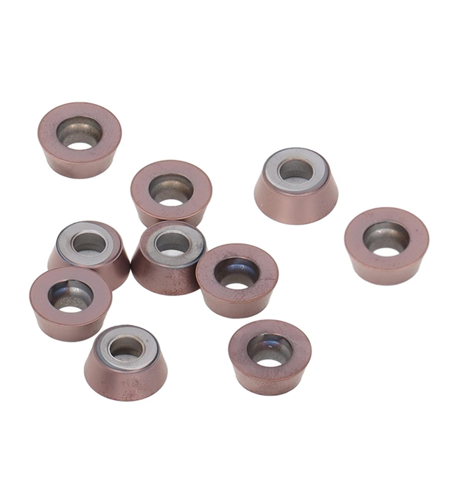 Turning Insert Carbide - 10pcs Milling Cutter for Easy Installation | Wide Application (RDMW1204MOE-P) - Buy Online on GoSupps.com