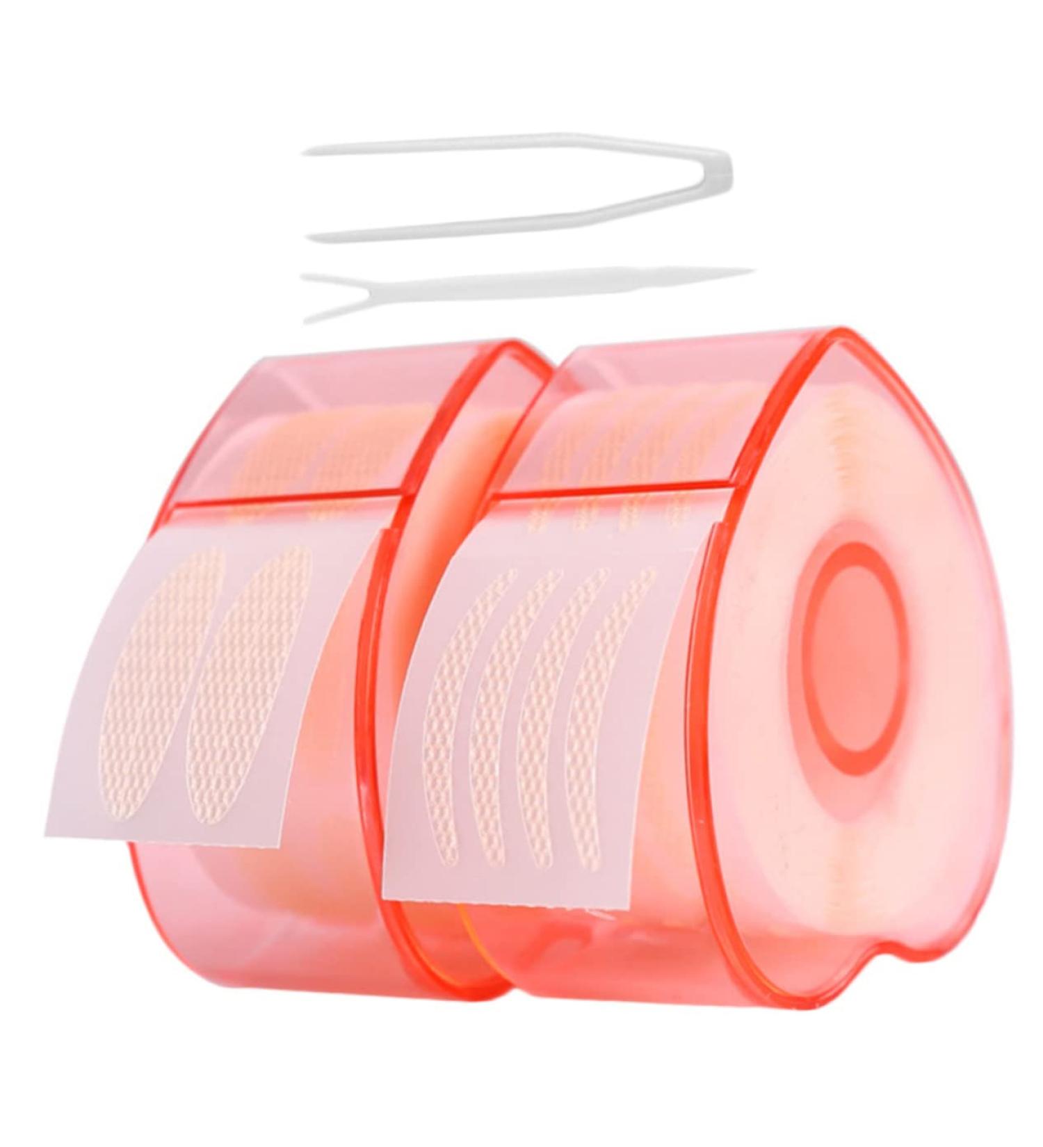 Beatifufu 2 rolls Tapes Moment Self-adhesive Invisible Strip Eyelid Beauty Sticker Tape Eye - Buy Online on GoSupps.com