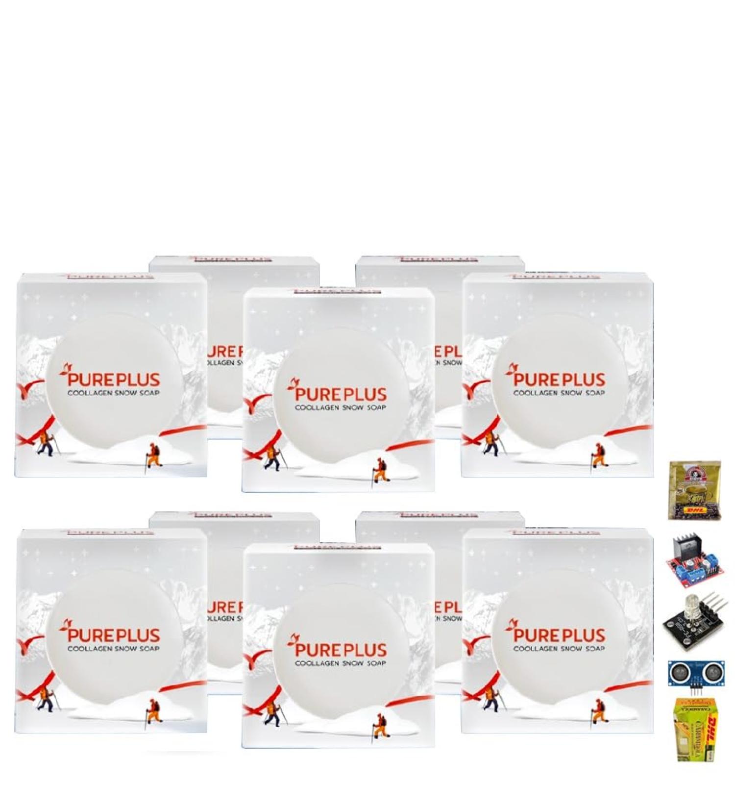 Swiss Lab Nature Collagen Soap Ultimate Set - 10 Pack for Moisture & Nourishment | Beautygoodshop | Free Beauty Gifts Included - Buy Online on GoSupps.com