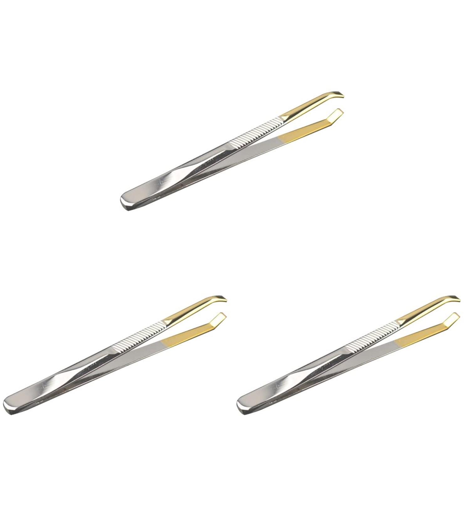 Beavorty 3-in-1 Hair Splitter Nose Hair Tweezers - Precision Metal Removal Tool for Eyebrows & Facial Hair - Buy Online on GoSupps.com