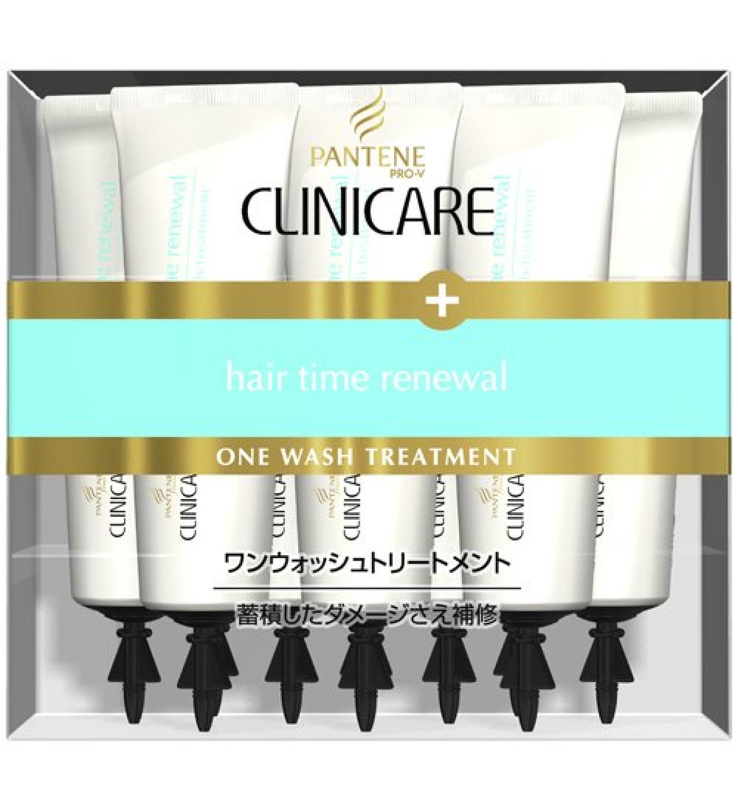 P&G Pantene Clinicare | Hair Care | Hair Time Renewal One Wash Treatment for Damage Hair15g x 10 by Pantene - Buy Online on GoSupps.com