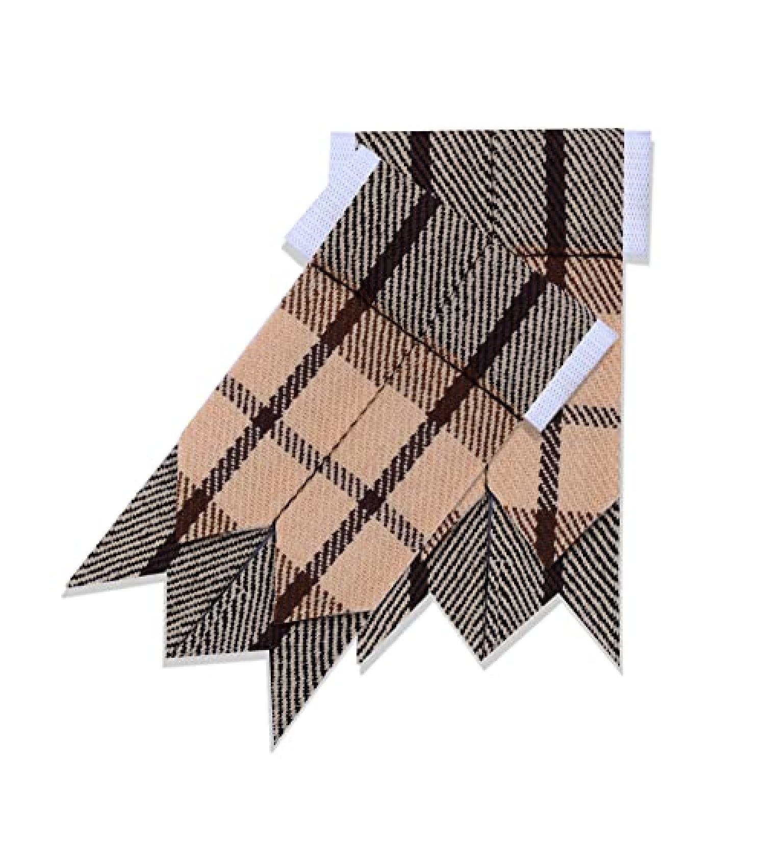 Kilt Flashes for Men with Heavy Buckle Adjusters, Plain & Highland Tartan Kilt Hose Flashes. Campbell of Thomson