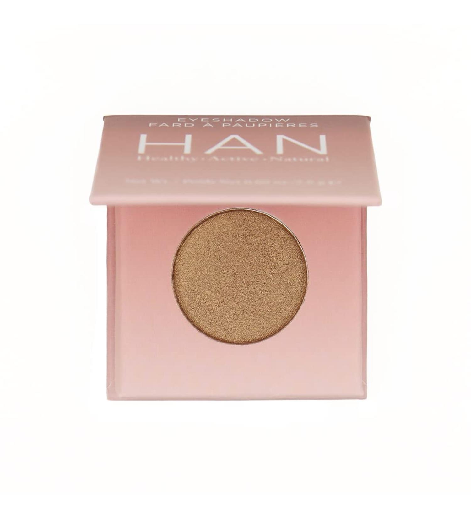 HAN Skincare Cosmetics Vegan Cruelty-Free Clean Eyeshadow - Golden Glow - Buy Online on GoSupps.com
