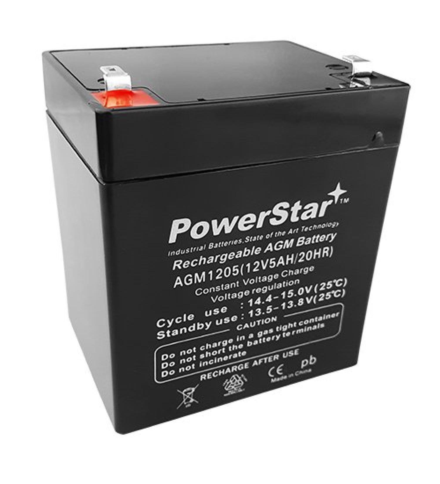 PowerStar 12V 5Ah Replacement Battery for Interstate Power Patrol SEC1055 - Reliable International Shipping - Buy Online on GoSupps.com