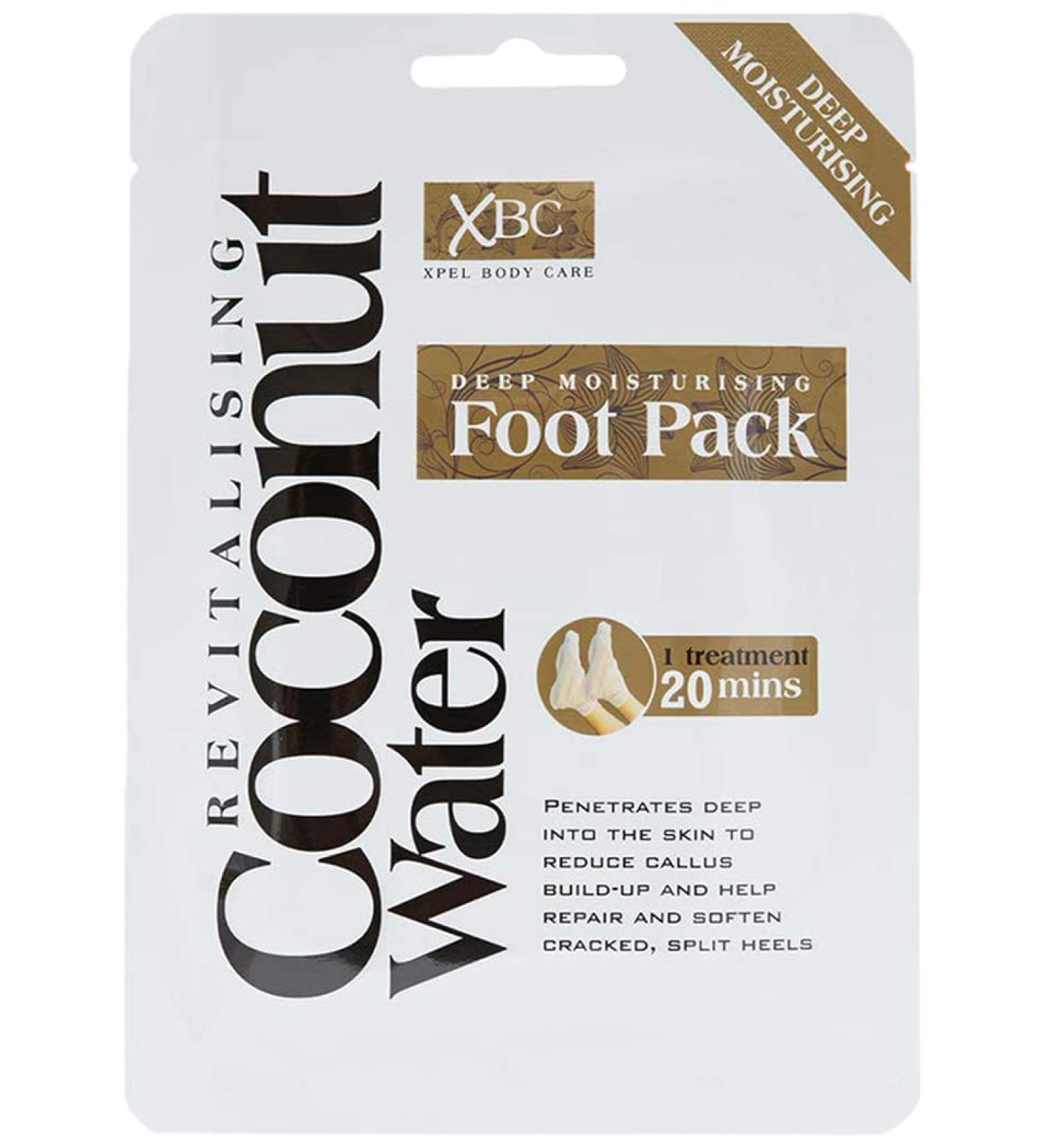 1 Treatment Deep Moisturising Revitalising Coconut Water Foot Pack