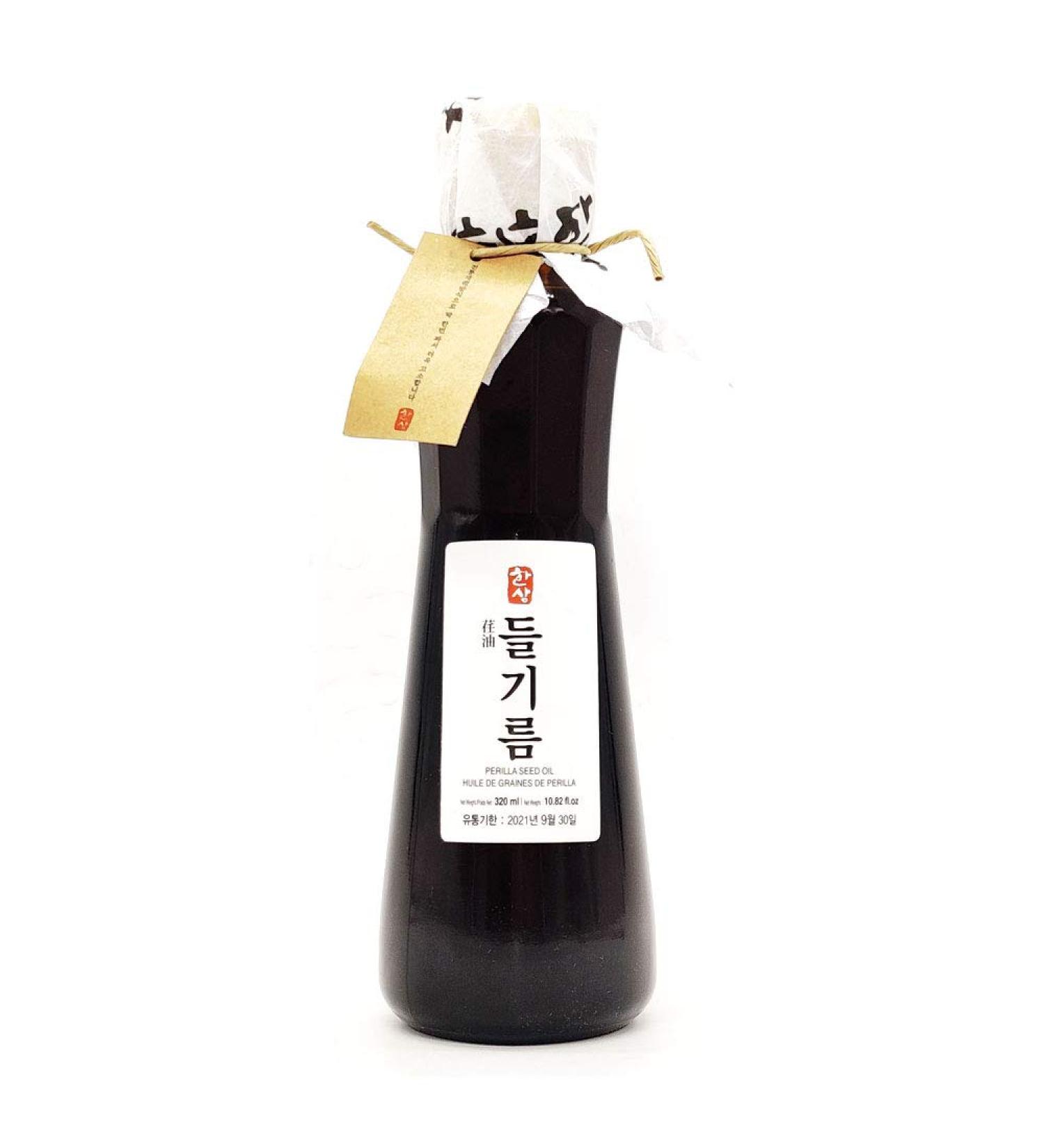 Hansang Deulgireum 100% Perilla Seed Oil ( ) - A Great Flavour Enhancer 320ml