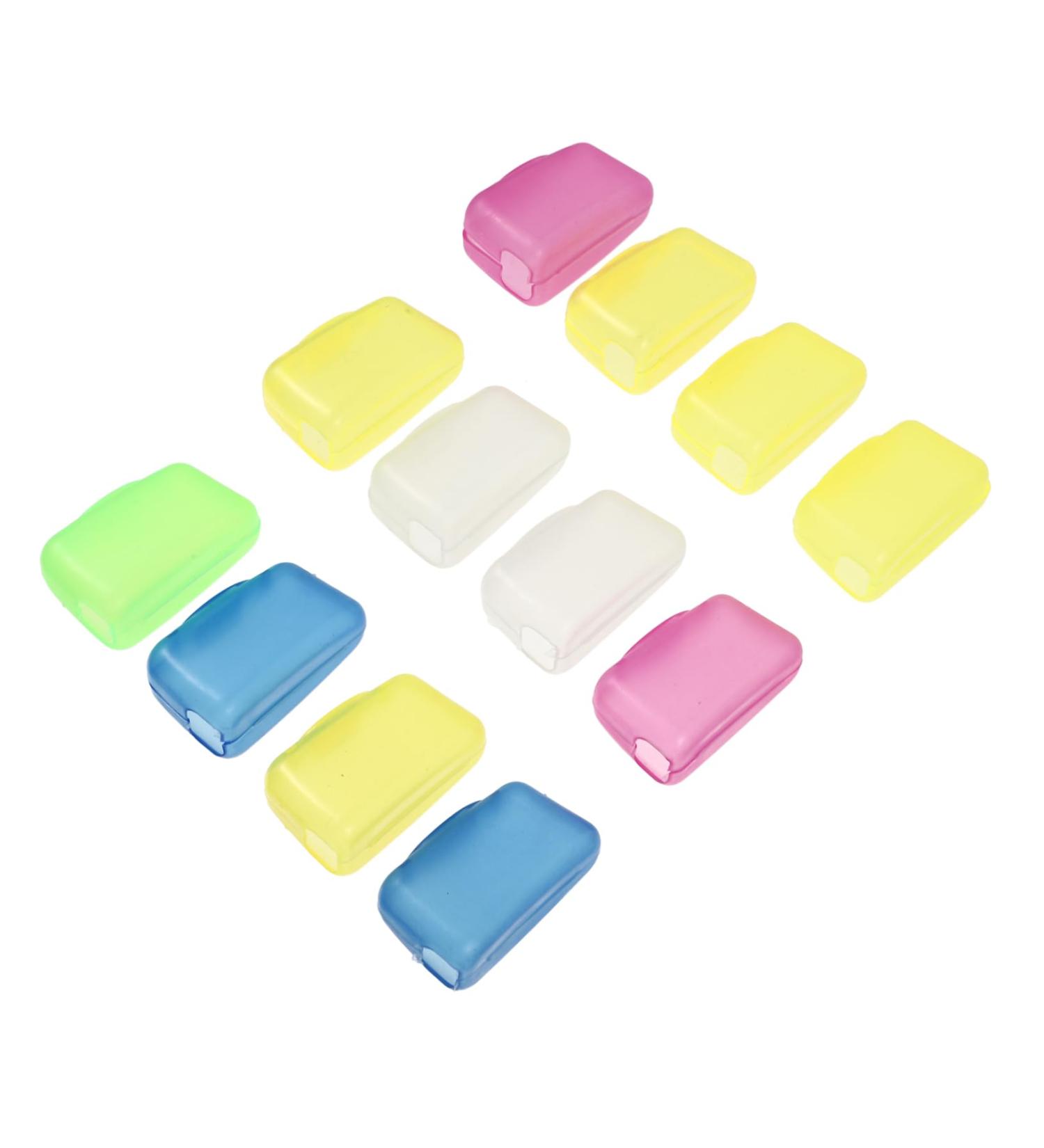 Frcolor 12-Piece Toothbrush Protective Caps - Dustproof & Portable Travel Covers - Buy Online on GoSupps.com