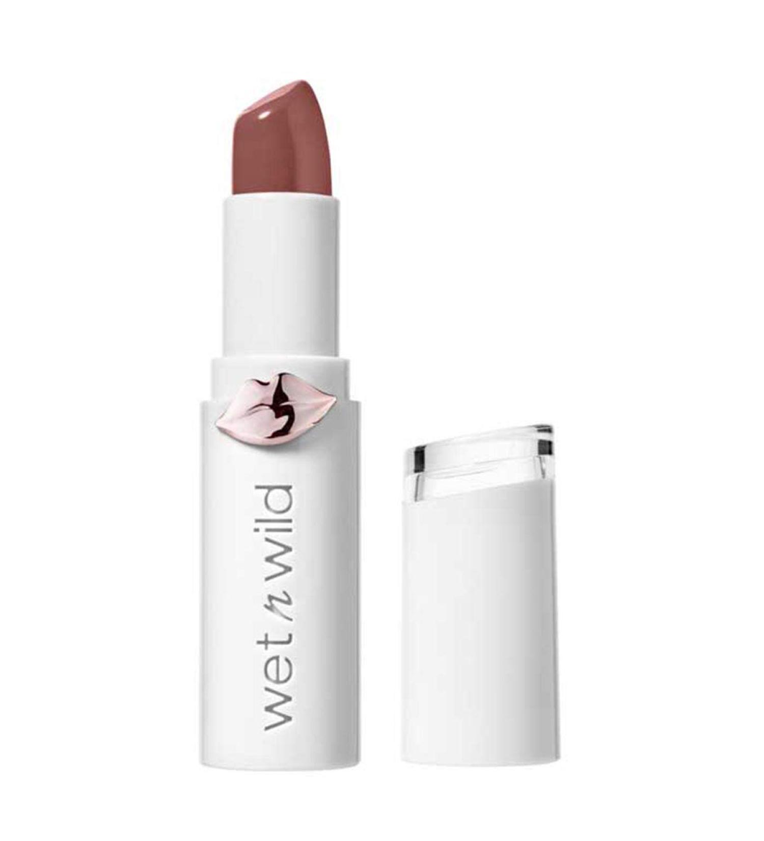 Wet n Wild Megalast Lipstick - Long-Lasting Moisturizing Glossy Formula with Coenzyme Q10 & Vitamins A & E - Mad for Mauve Shade - International Shipping Available - Buy Online on GoSupps.com