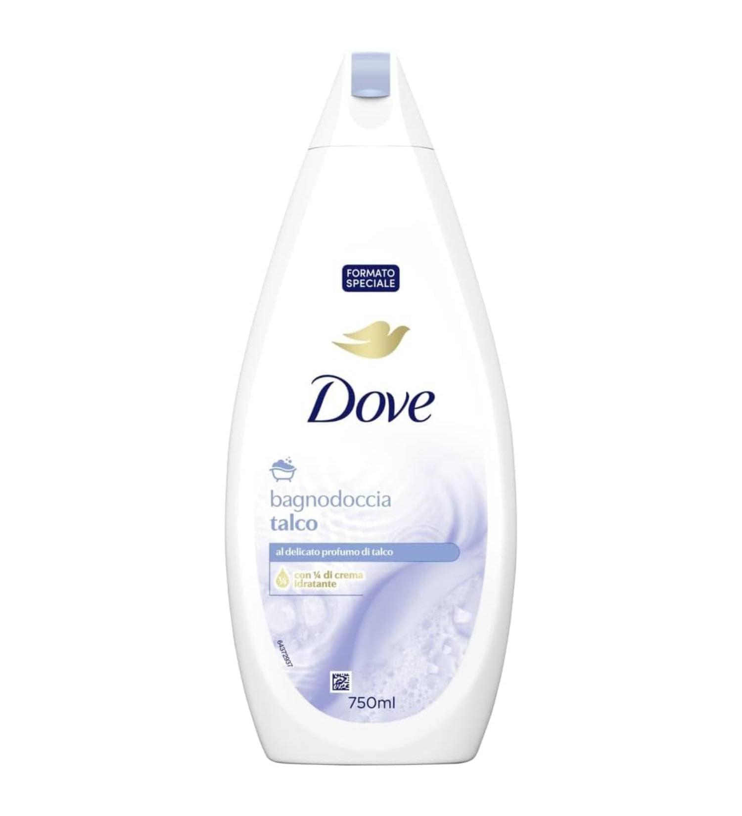 Dove Bain douche Talc 700 ml - Buy Online on GoSupps.com