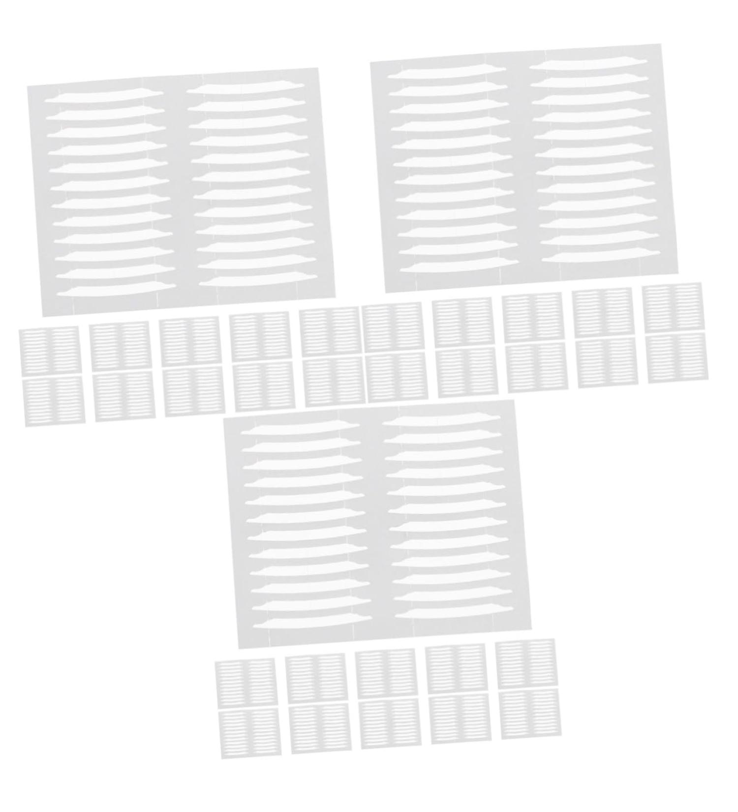 Ipetboom 90 Sheets Eyelid Stickers Transparent Tapes Practical Double-Side Invisible Creative 2.7x0.4x0.1cmx3pcs Whitex3pcs - Buy Online on GoSupps.com