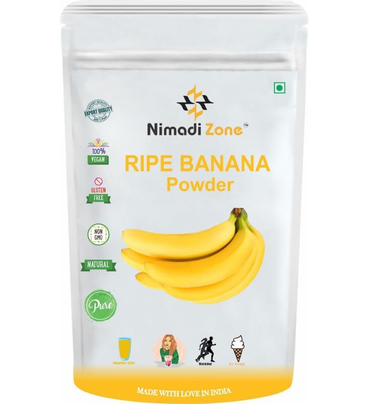 YANG Ripe Banana Juice Powder | Natural Taste - 500 GM
