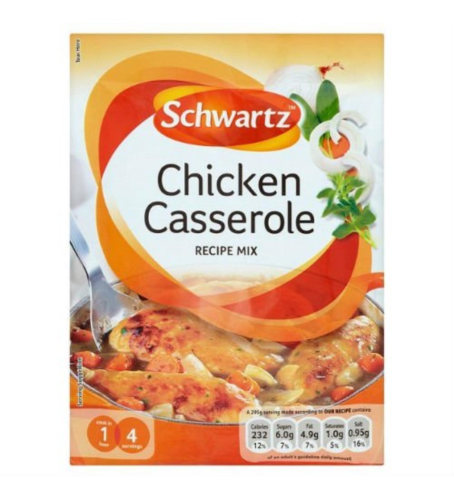 Schwartz Set of 8 Chicken Casserole Dishes 36g
