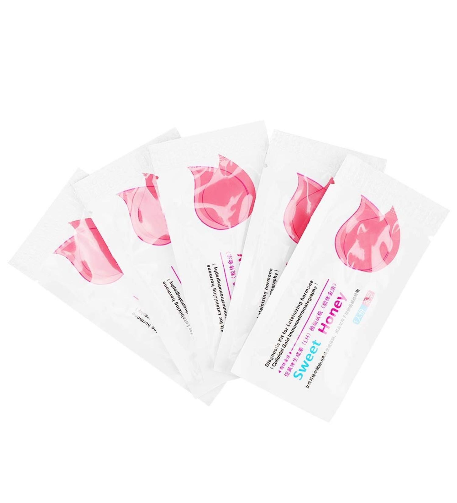 100Pcs Ovulation & Pregnancy Test Strips - Reliable LH Surge Predictor OPK Home Urine Test Sticks for Women - Advanced Digital Ovulation & Fertility Tracking - Buy Online on GoSupps.com