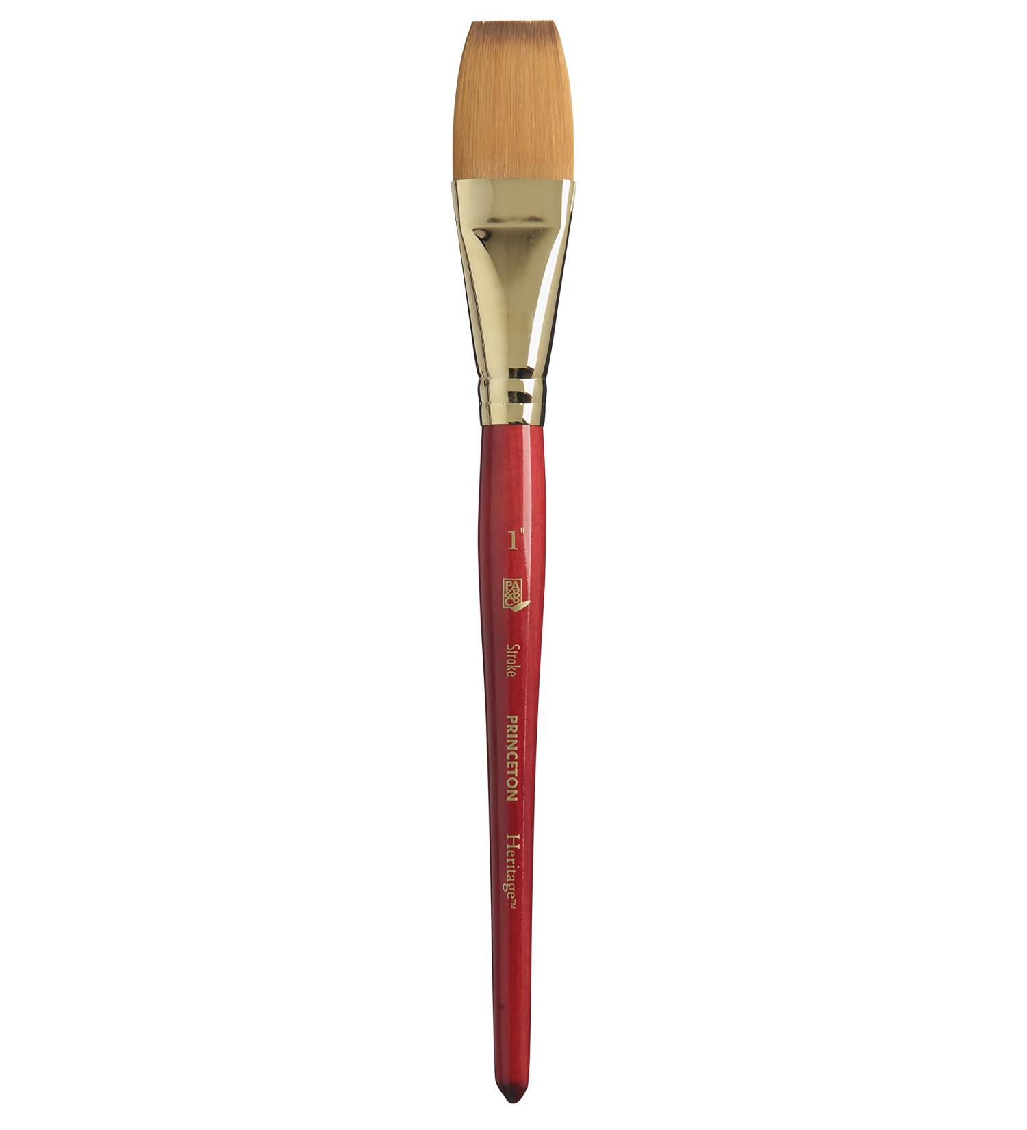 Princeton Heritage Series 4050 Synthetic Sable Watercolor Brush - 1 Inch Stroke - Buy Online on GoSupps.com