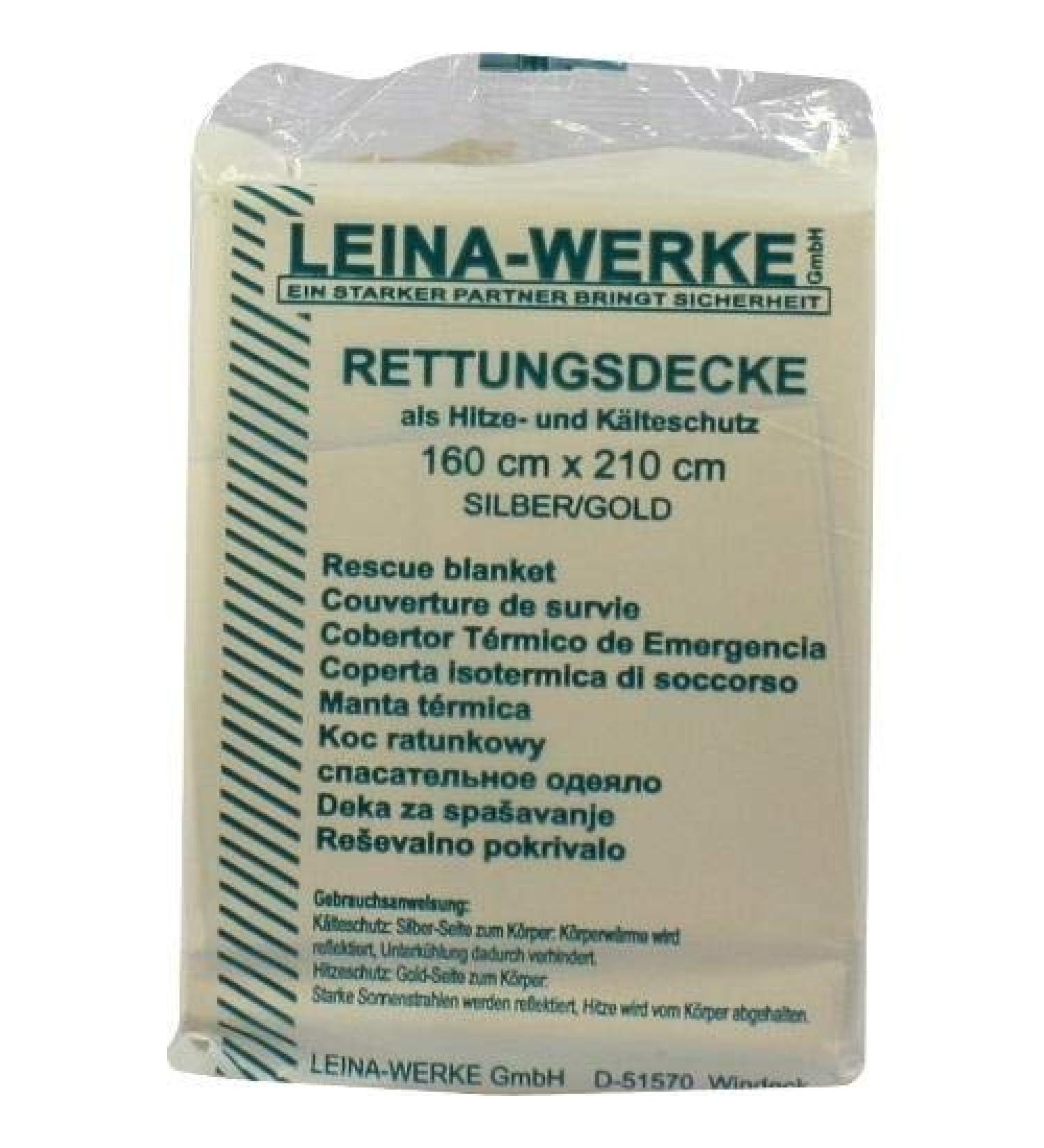 BRINKMANN rescue blanket gold/silver 1 pc