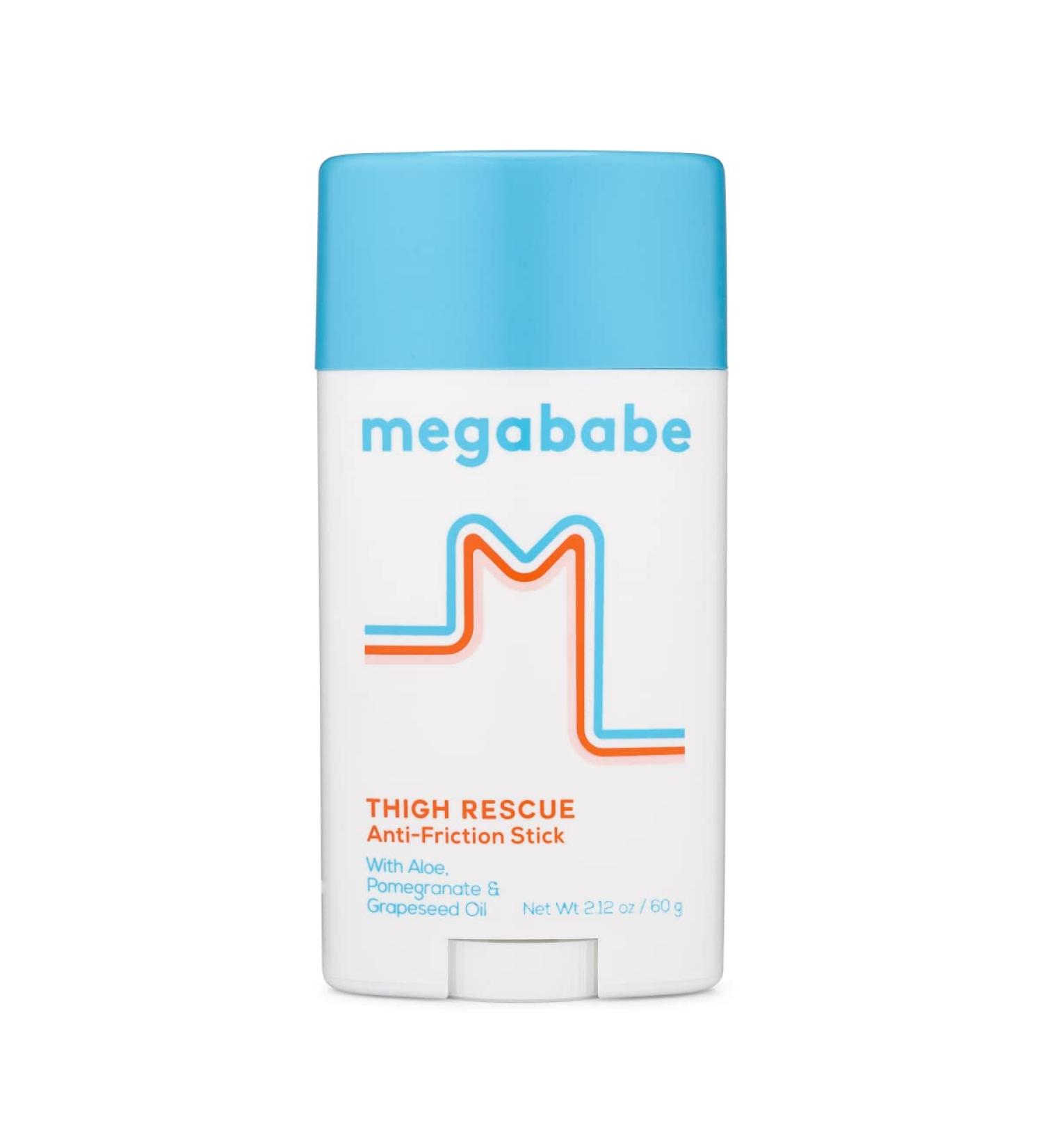 Megababe Thigh Rescue Anti-Chafe Stick 2.12oz | Stay Chafe-Free All Day - Buy Online on GoSupps.com