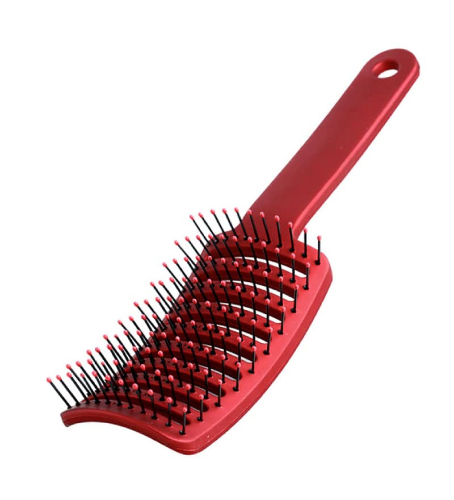 Arc Ventilation Brush | Fast Drying Curved Hair Dryer Brush | Anti-Static Tool for Wet/Dry Hair - Buy Online on GoSupps.com