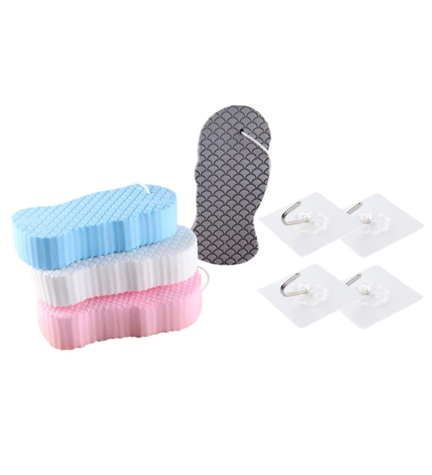 Mobestech 3 Sets Children's Bath Sponge Cleaning Sponges for Household Use Kids Tools Sponge Bath Brush Foam Body Wash Spa Accessories Bath Accessories PVA Cleaning Brush 3D Portable - Buy Online on GoSupps.com