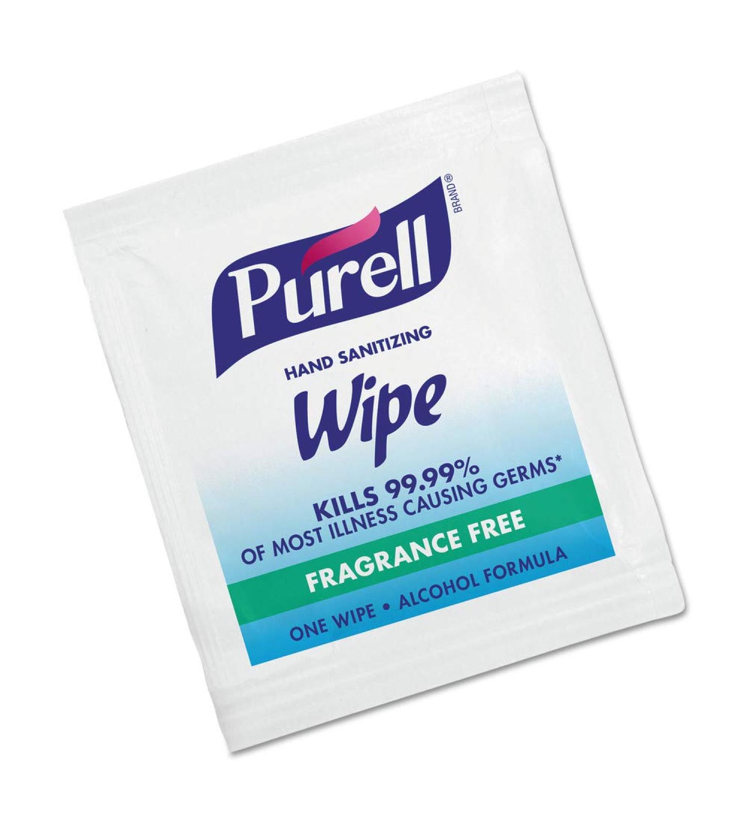 Buy PURELL Premoistened Sanitizing Hand Wipes - Individually Wrapped 5x7 1000/Box - Fast International Shipping - Buy Online on GoSupps.com