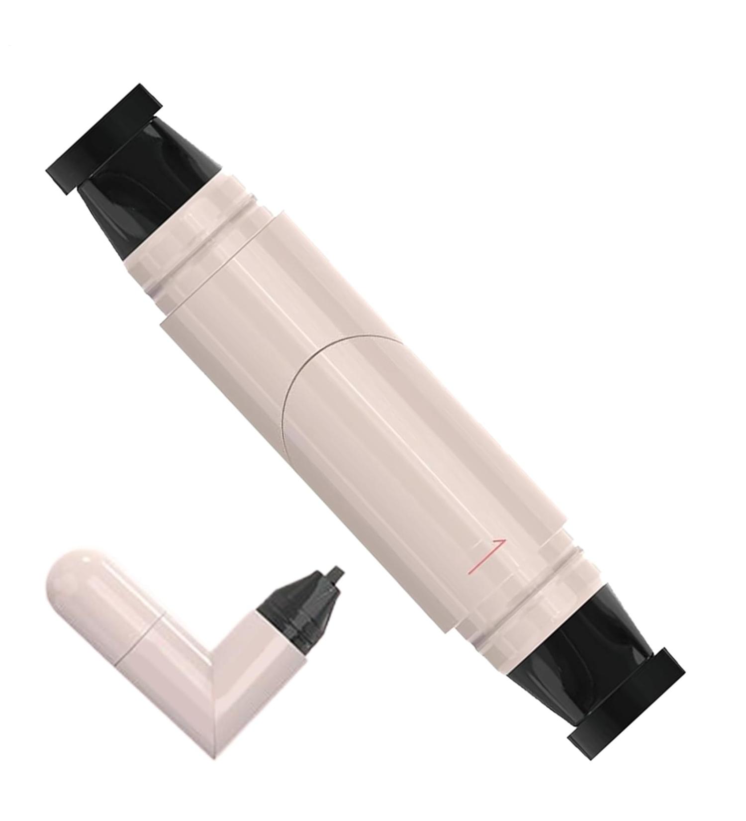 Waterproof Eyebrow Pencil - Stain Resistant Eye Stencil | Double Sided Eyebrow Pencils | Eye Coating Pads | Long Lasting Pencil Applicator Proof - Buy Online on GoSupps.com