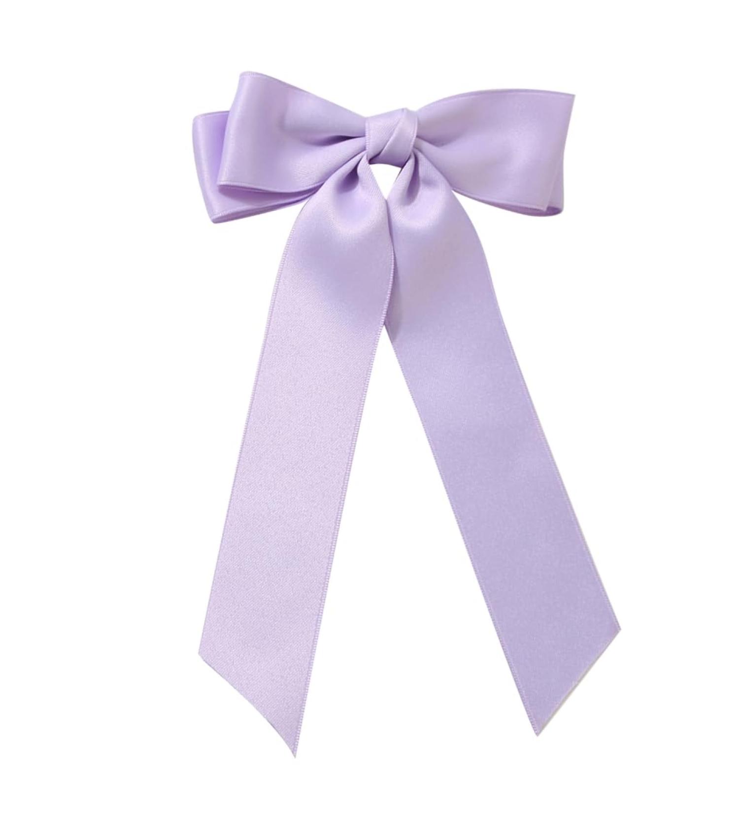 JSGHGDF Bowknot Hair Clip Wedding Party Hairpin for Woman Taking Photo New Year Hair Clip Purple - Buy Online on GoSupps.com