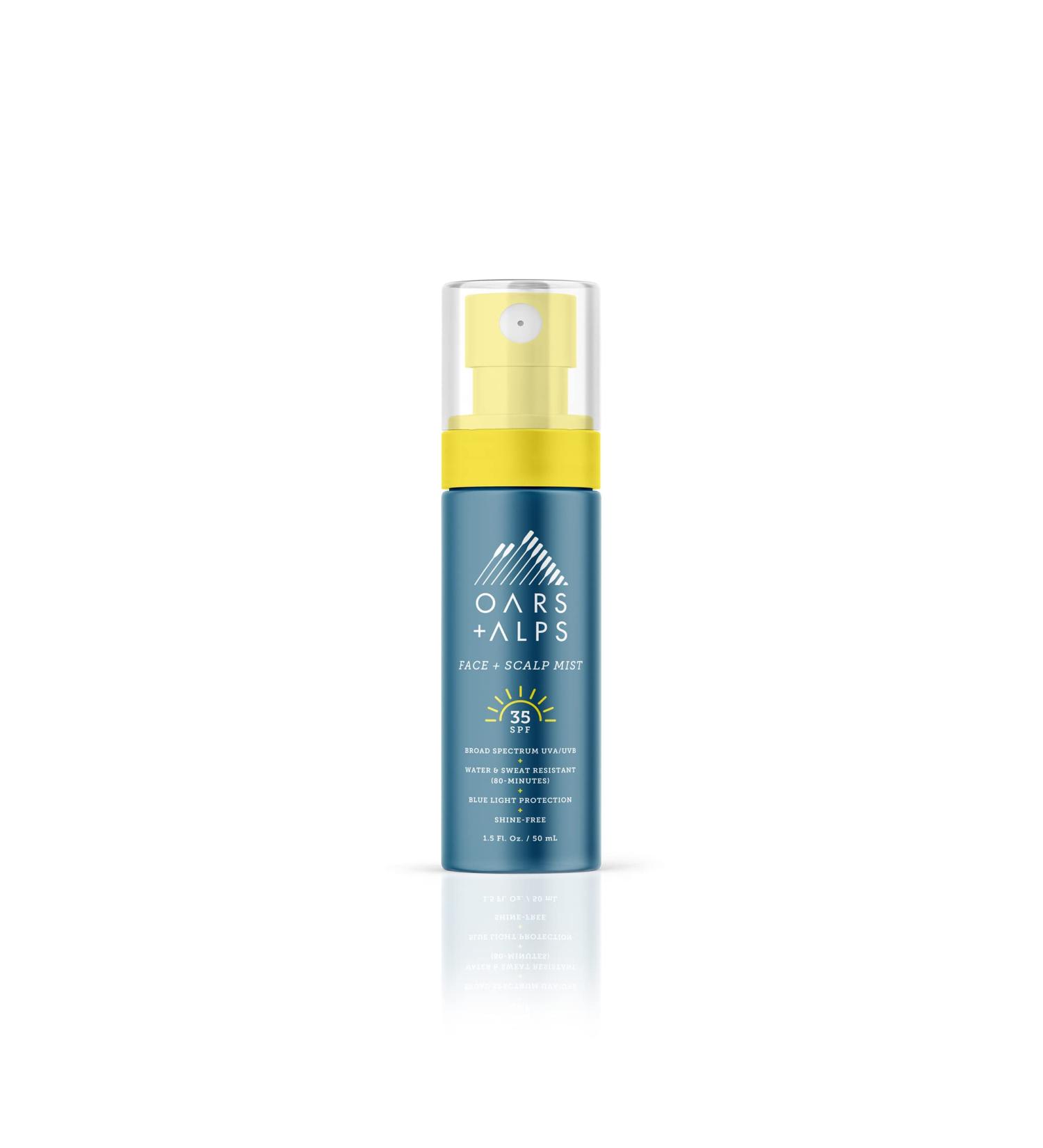 Oars + Alps Face & Scalp Mist - Refreshing Hydration for Skin and Hair - Buy Online on GoSupps.com