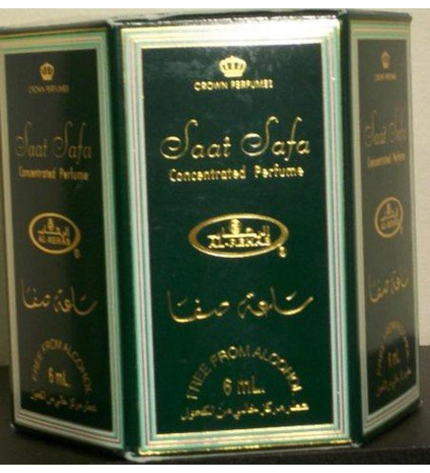 Saat Safa - 6ml (.2oz) Roll-on Perfume Oil by AlRehab (Box of 6)